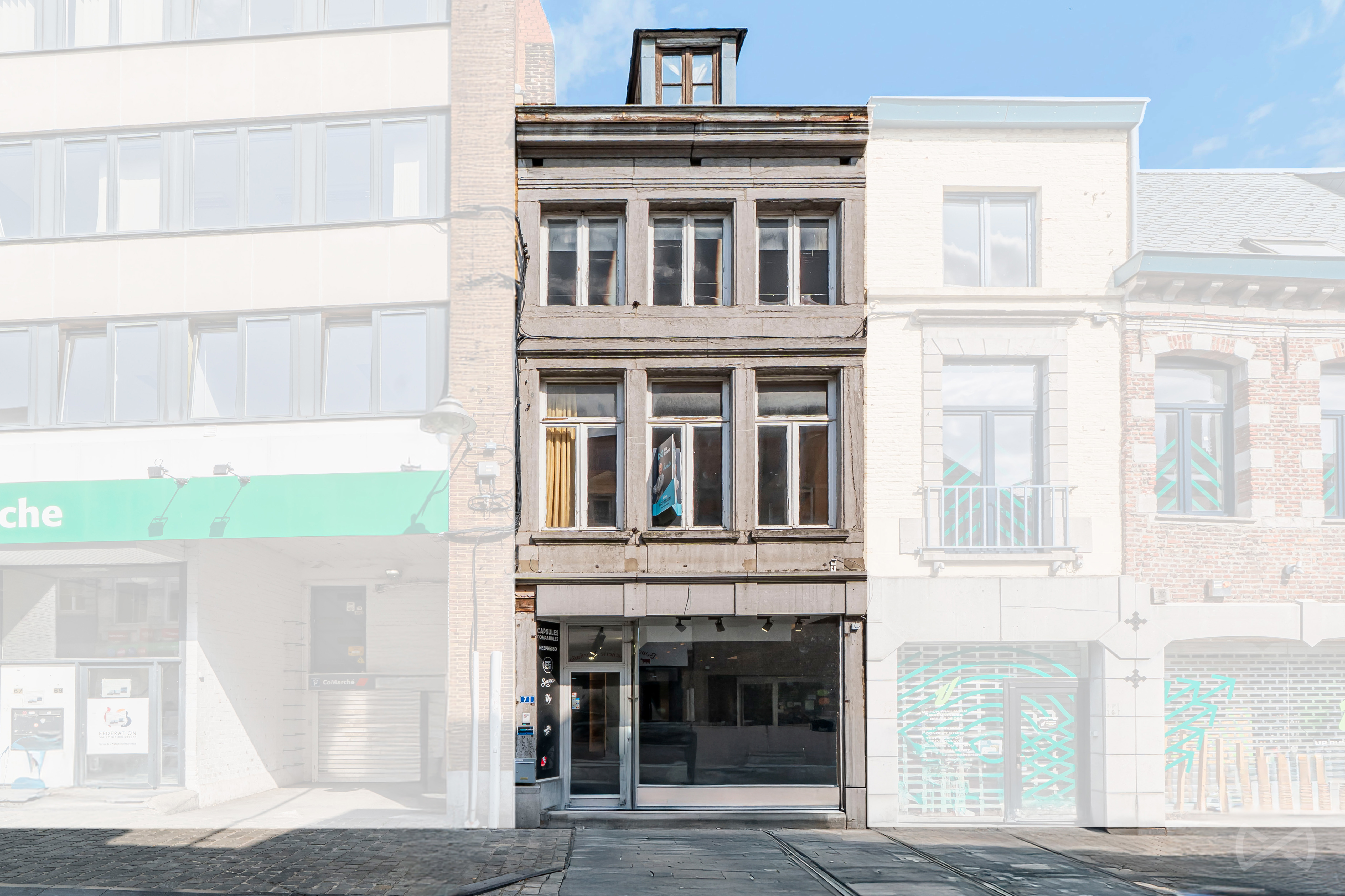 Photo 2 sur 3 pour Immeuble commercial à Mons