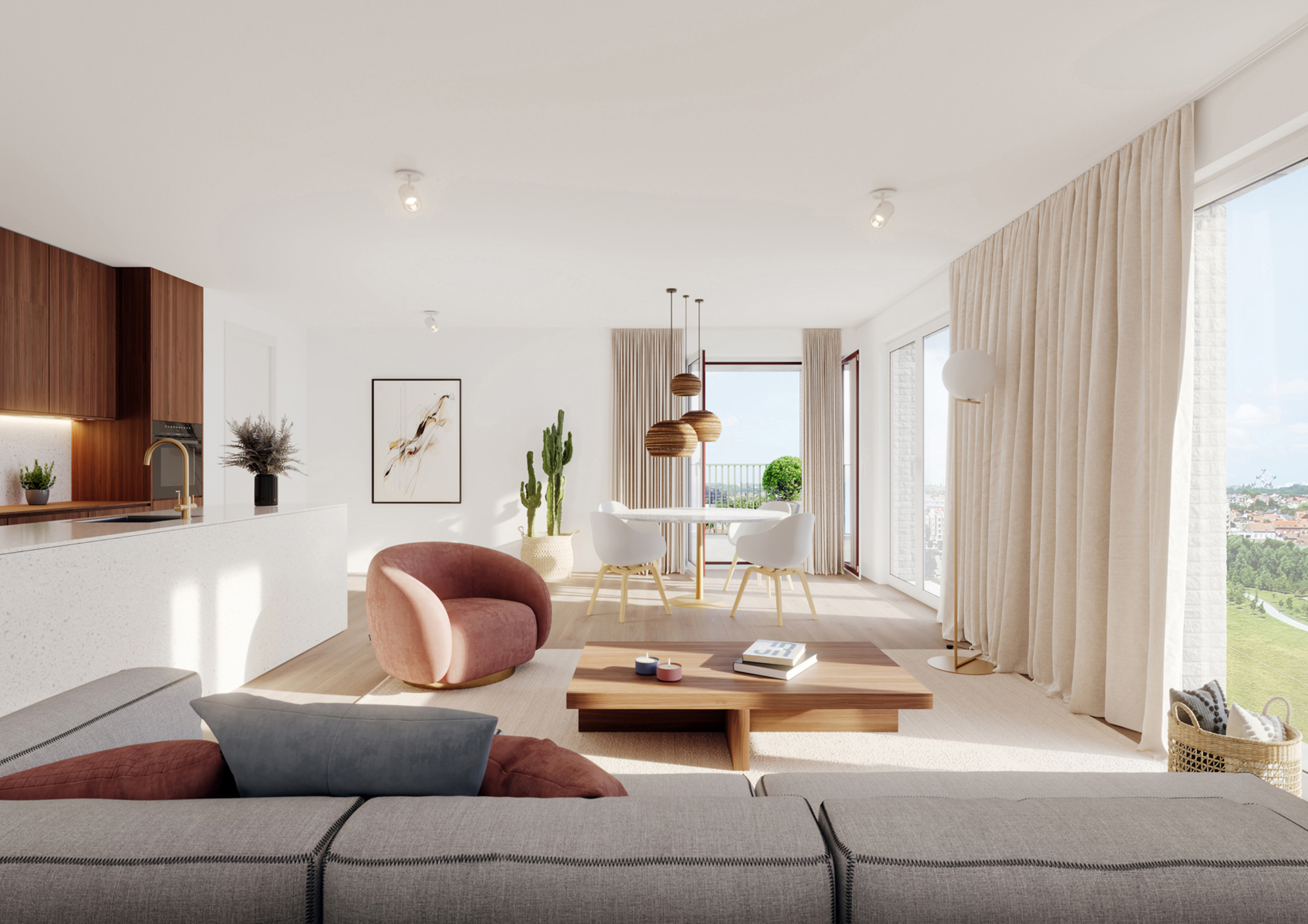 Picture 2 of 2 for Flat with two bedrooms in Bruxelles