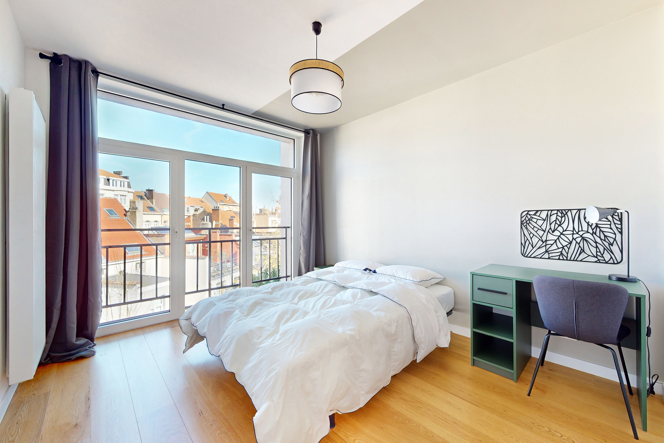 Picture 2 of 4 for Flat with five bedrooms in Schaerbeek