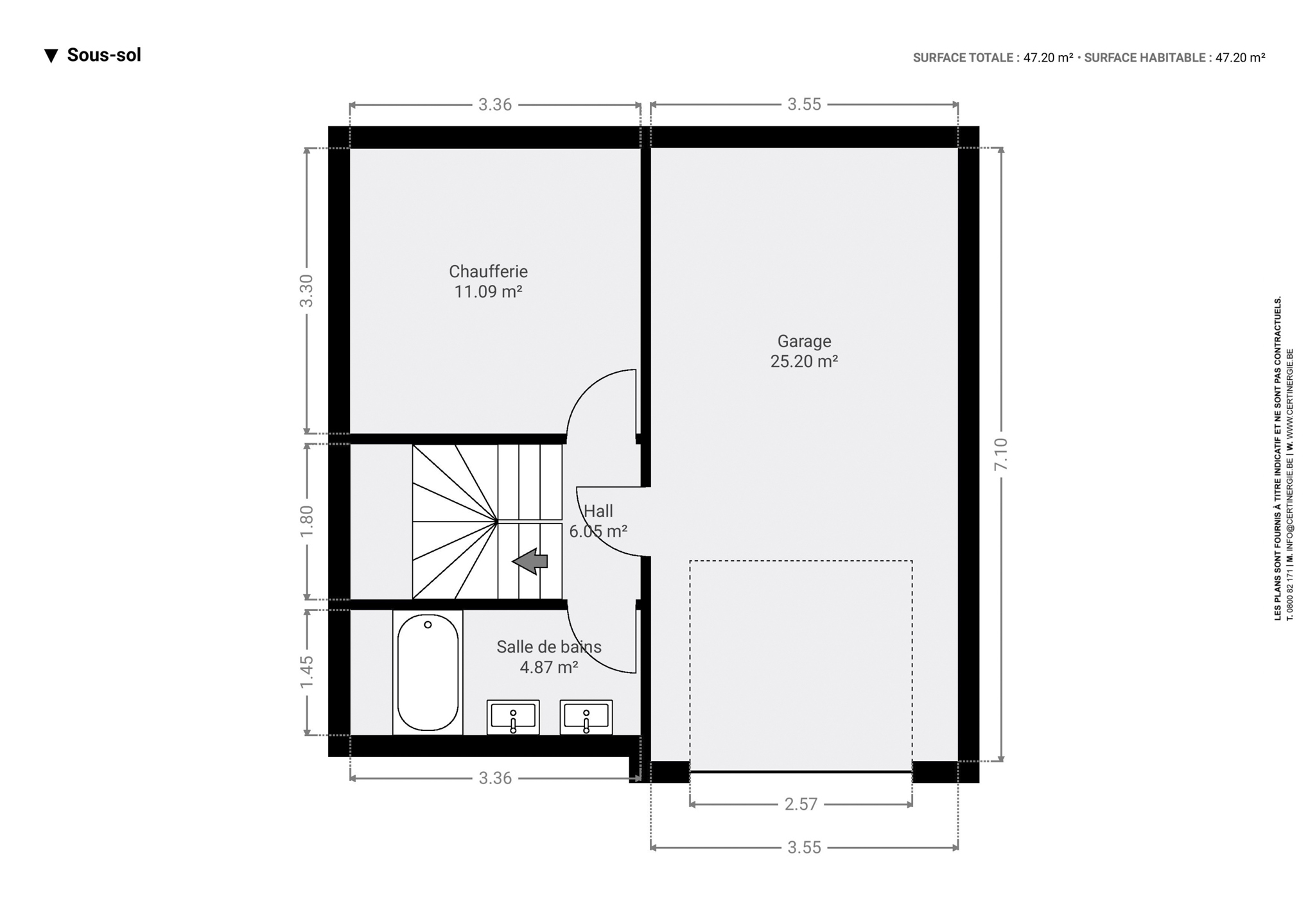 Foto 3 van 3 van Huis met drie slaapkamers in Tubize