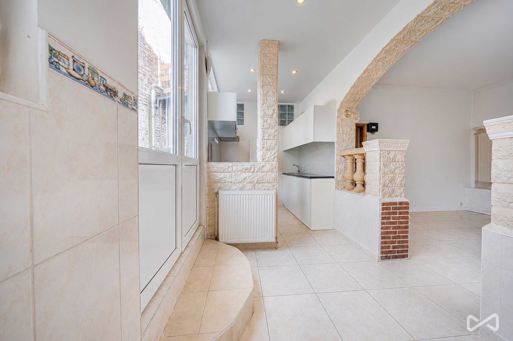 Photo 1 sur 1 pour Rez-de-chaussée de deux chambres à Jette