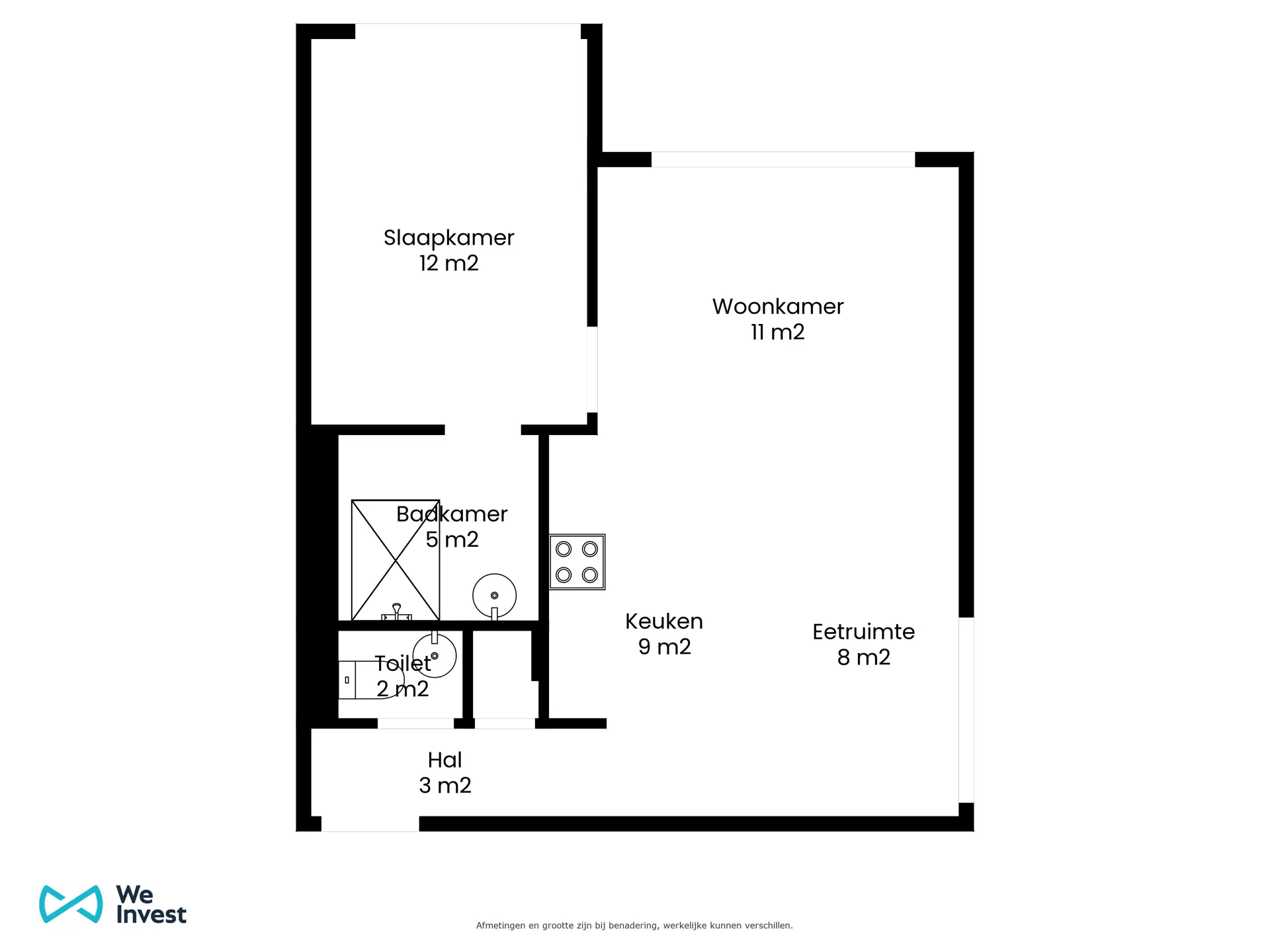 Picture 4 of 4 for Flat with one bedroom in Overijse