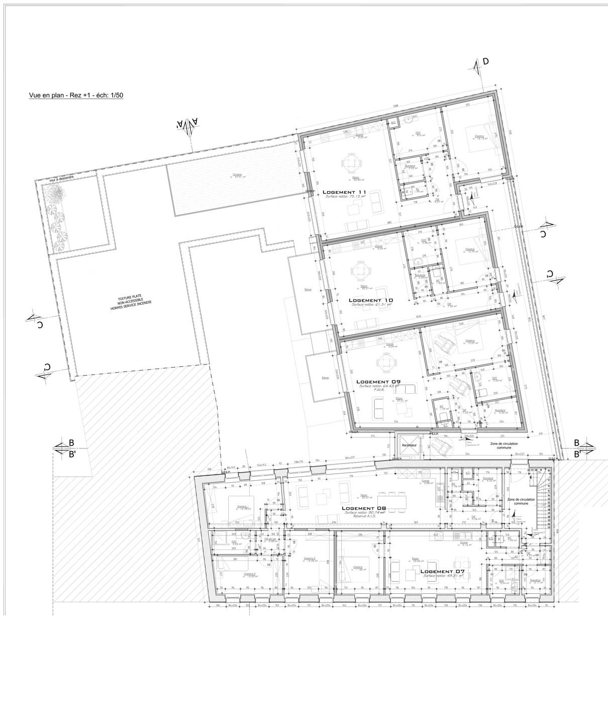 Foto 3 van 4 van Appartementsgebouw met 16 slaapkamers in Ath