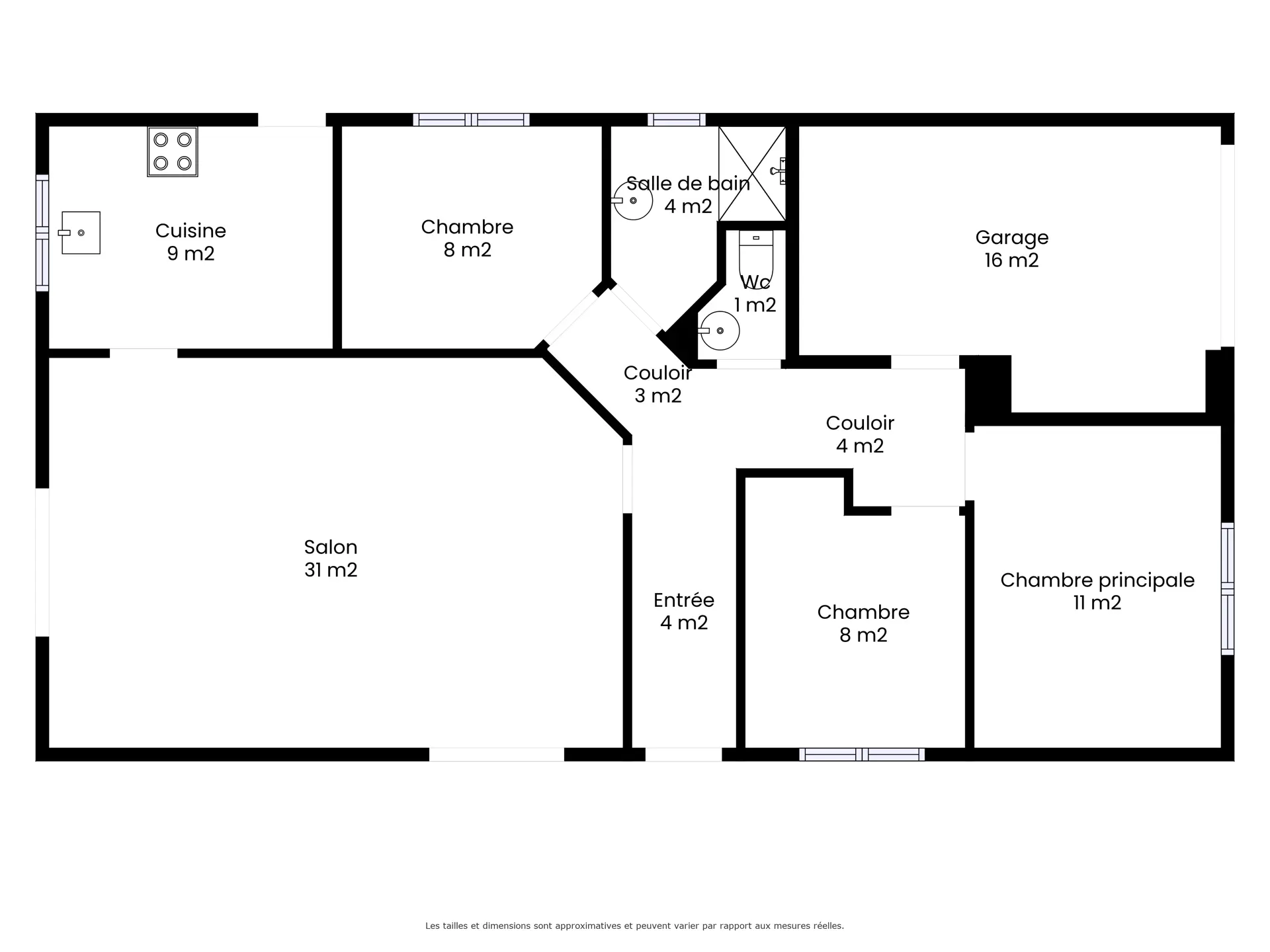 Picture 3 of 4 for Villa with three bedrooms in Manage Bellecourt
