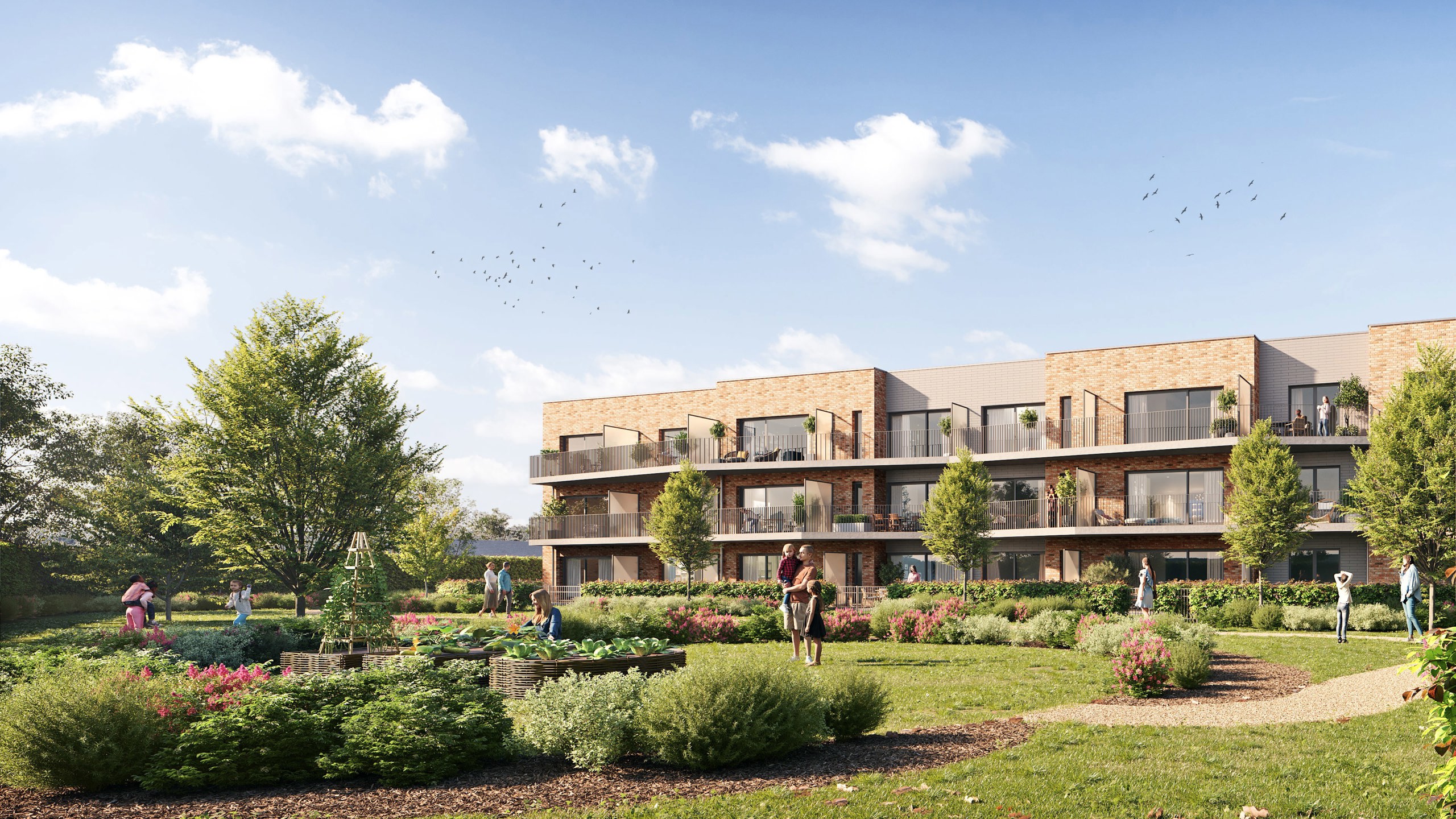 Picture 2 of 3 for Flat with six bedrooms in Berchem-Sainte-Agathe