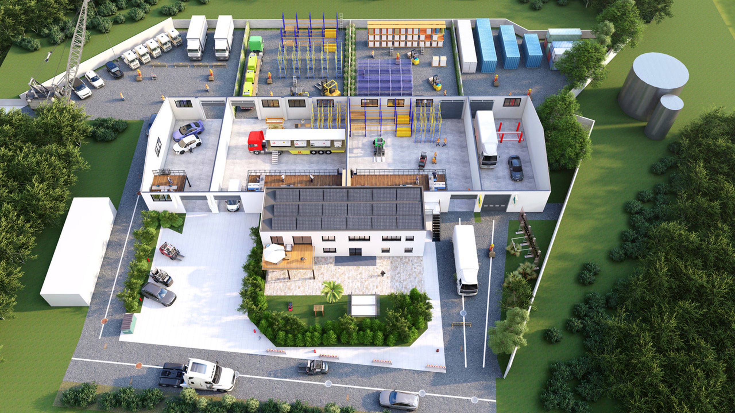 Picture 3 of 3 for Warehouse in Oreye