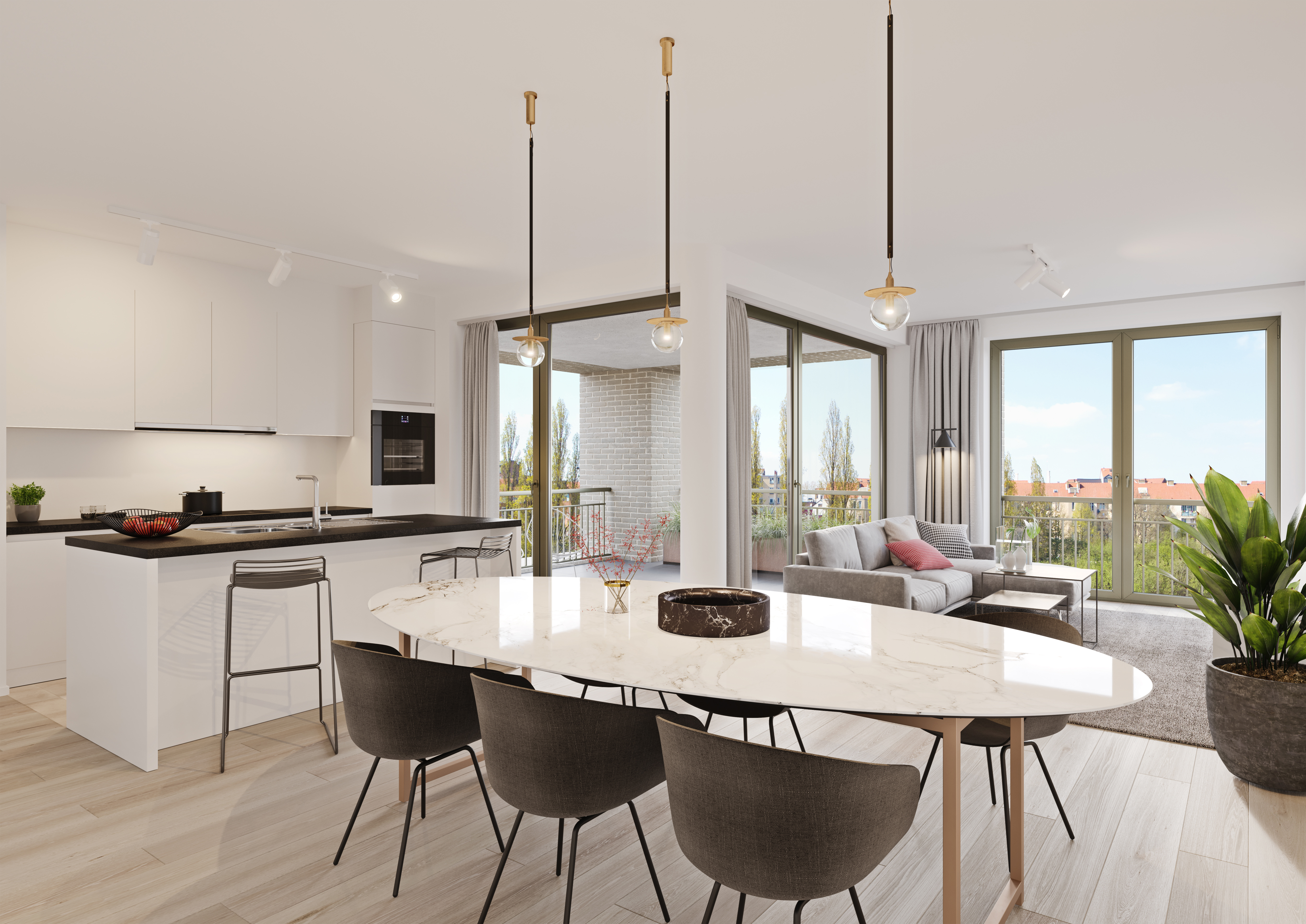 Picture 3 of 4 for Ground floor with two bedrooms in Bruxelles