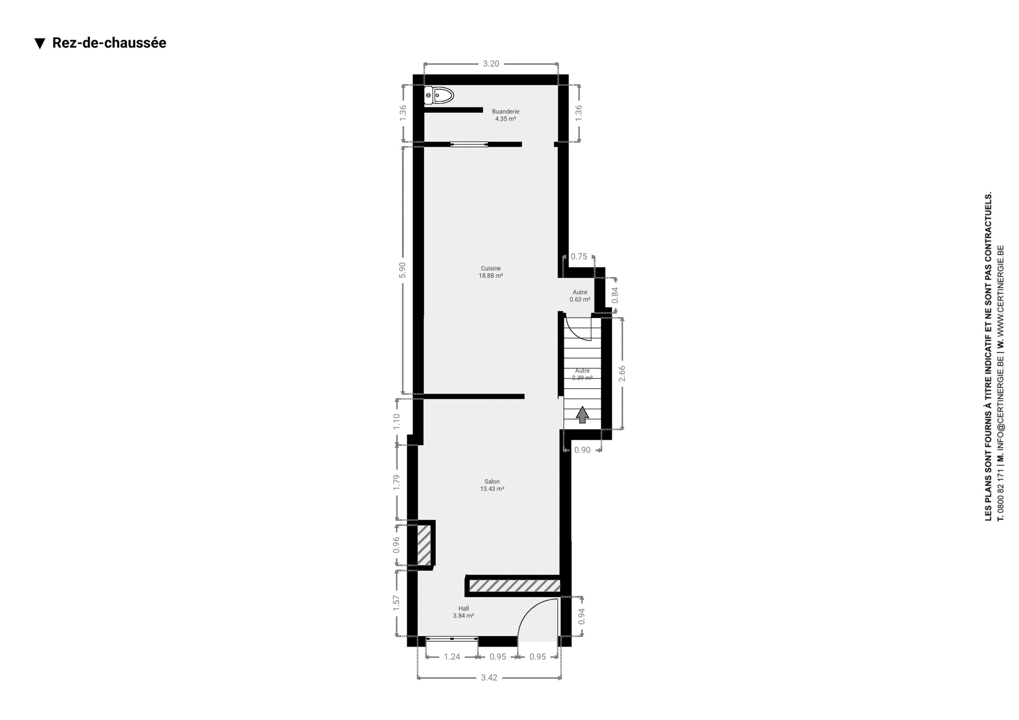 Foto 4 van 4 van Huis met vier slaapkamers in Enghien