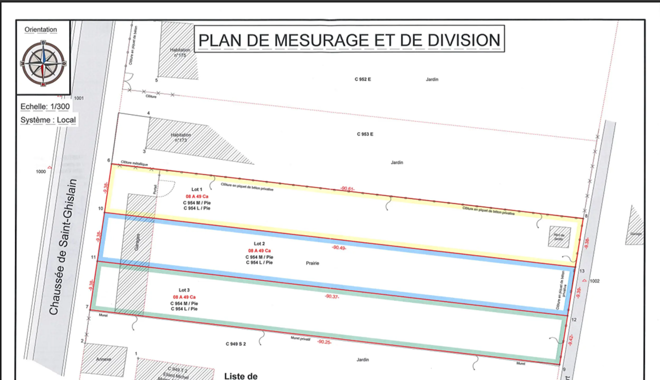 Photo 4 sur 4 pour Terrain à bâtir à Chièvres