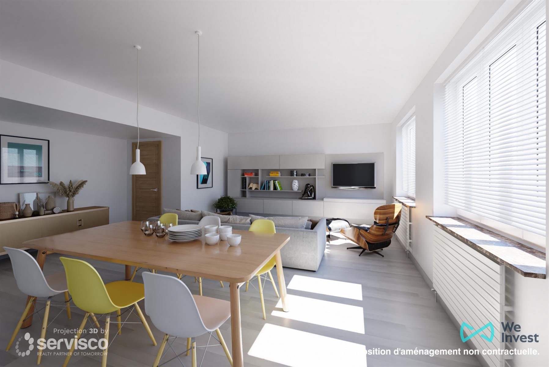 Picture 2 of 4 for Flat with four bedrooms in Montigny-le-tilleul