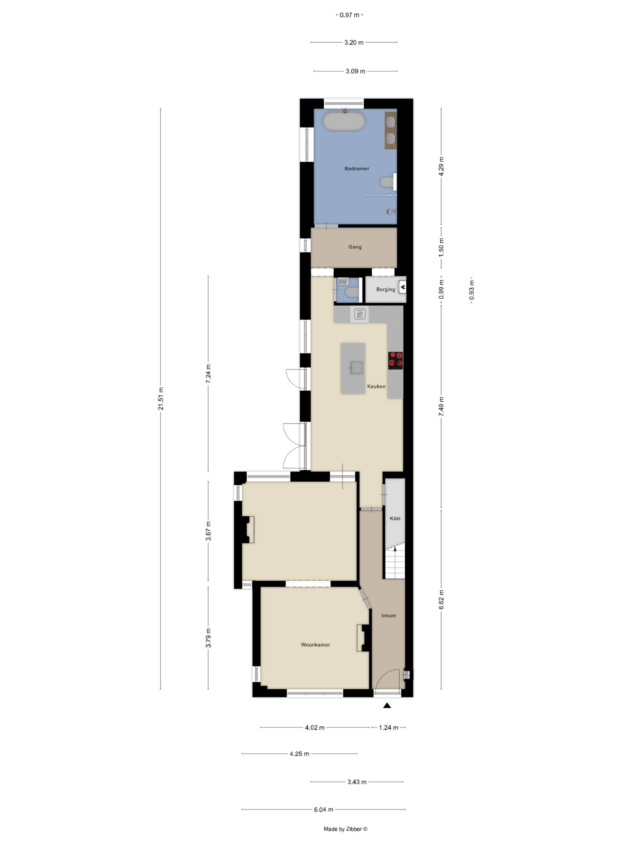 Picture 1 of 3 for House with three bedrooms in Evergem