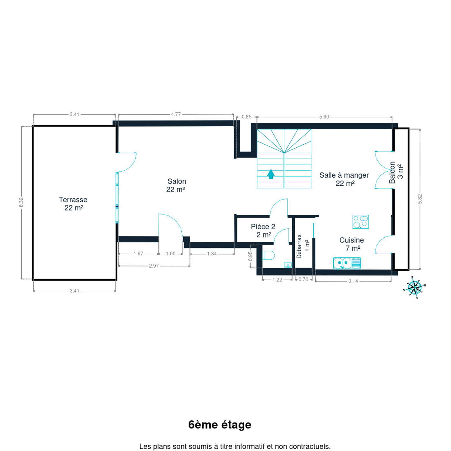 Picture 3 of 4 for Duplex with three bedrooms in Bruxelles