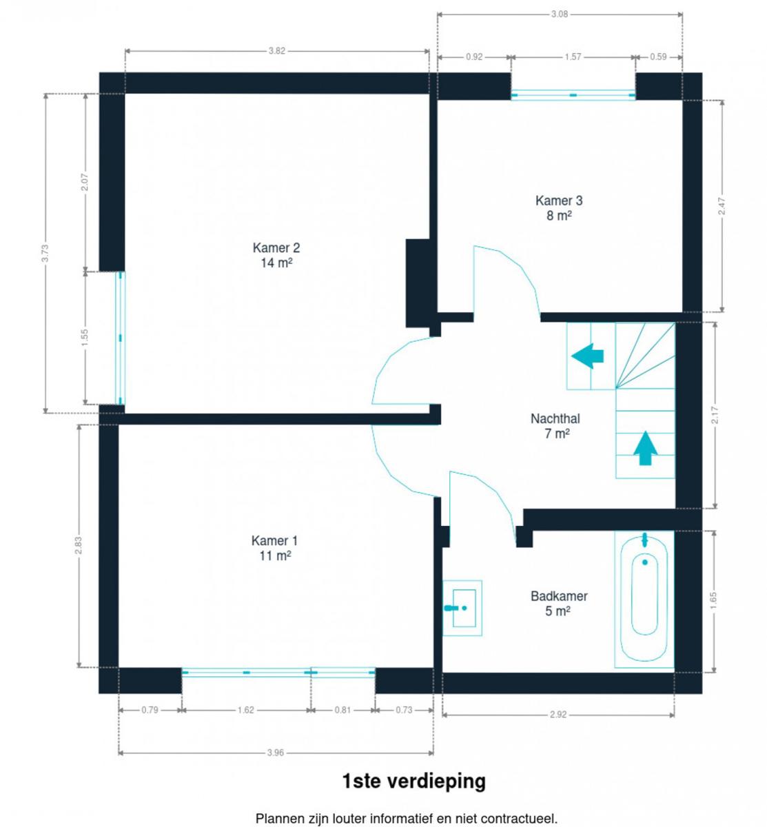 Picture 1 of 4 for House with three bedrooms in Dilbeek
