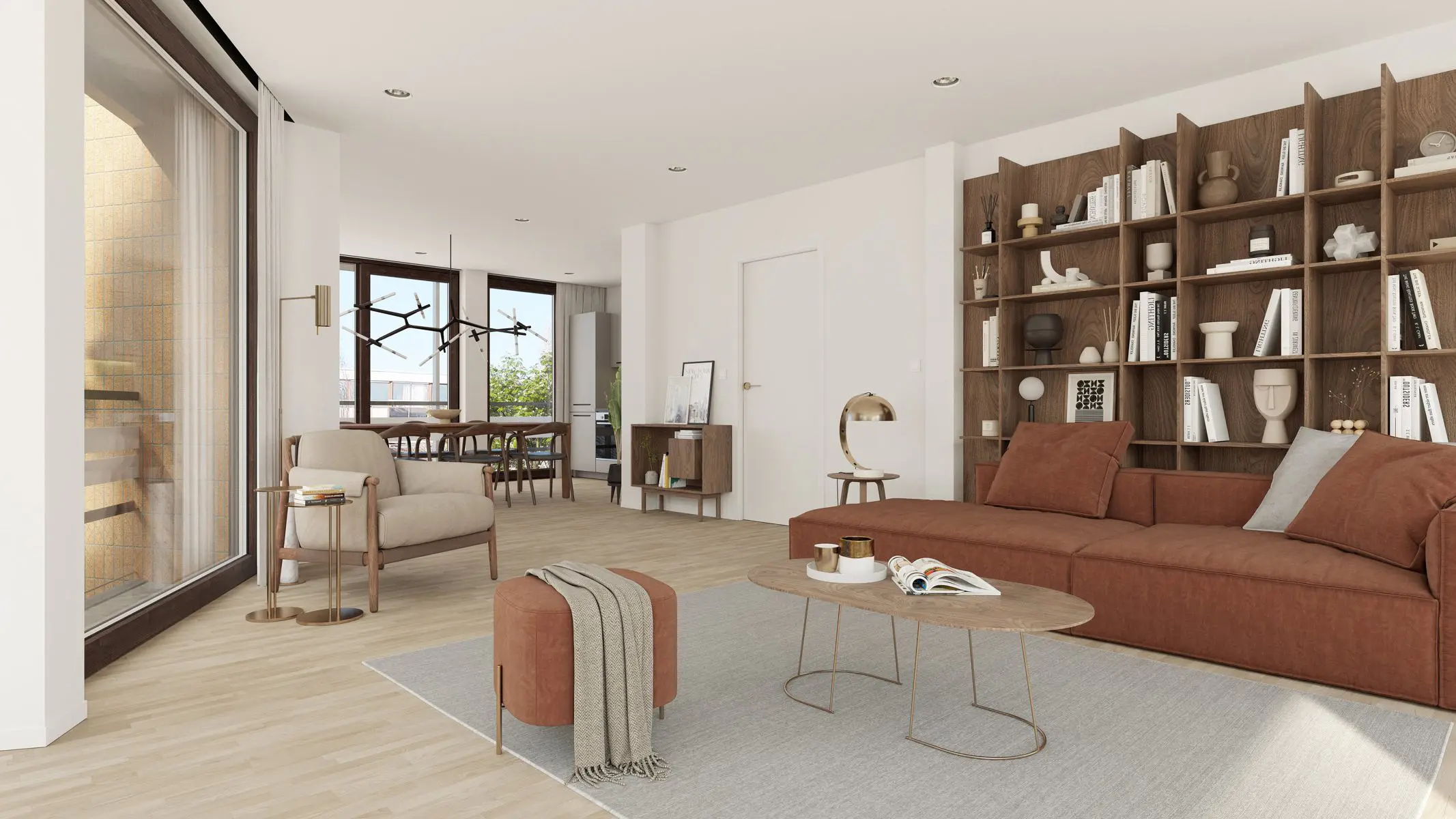 Picture 4 of 4 for Flat with two bedrooms in Berchem-Sainte-Agathe