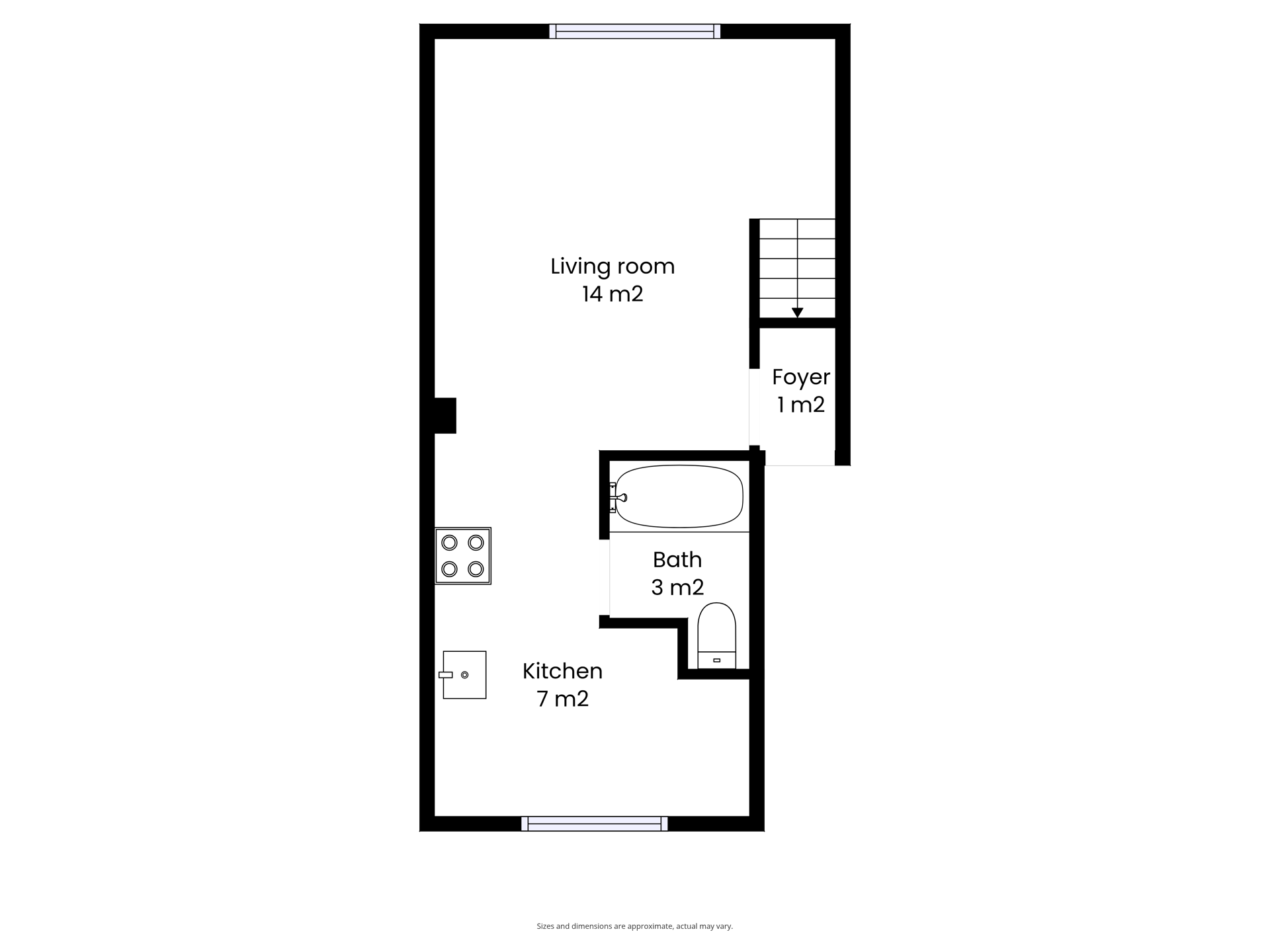 Picture 4 of 4 for Flat with one bedroom in Jette