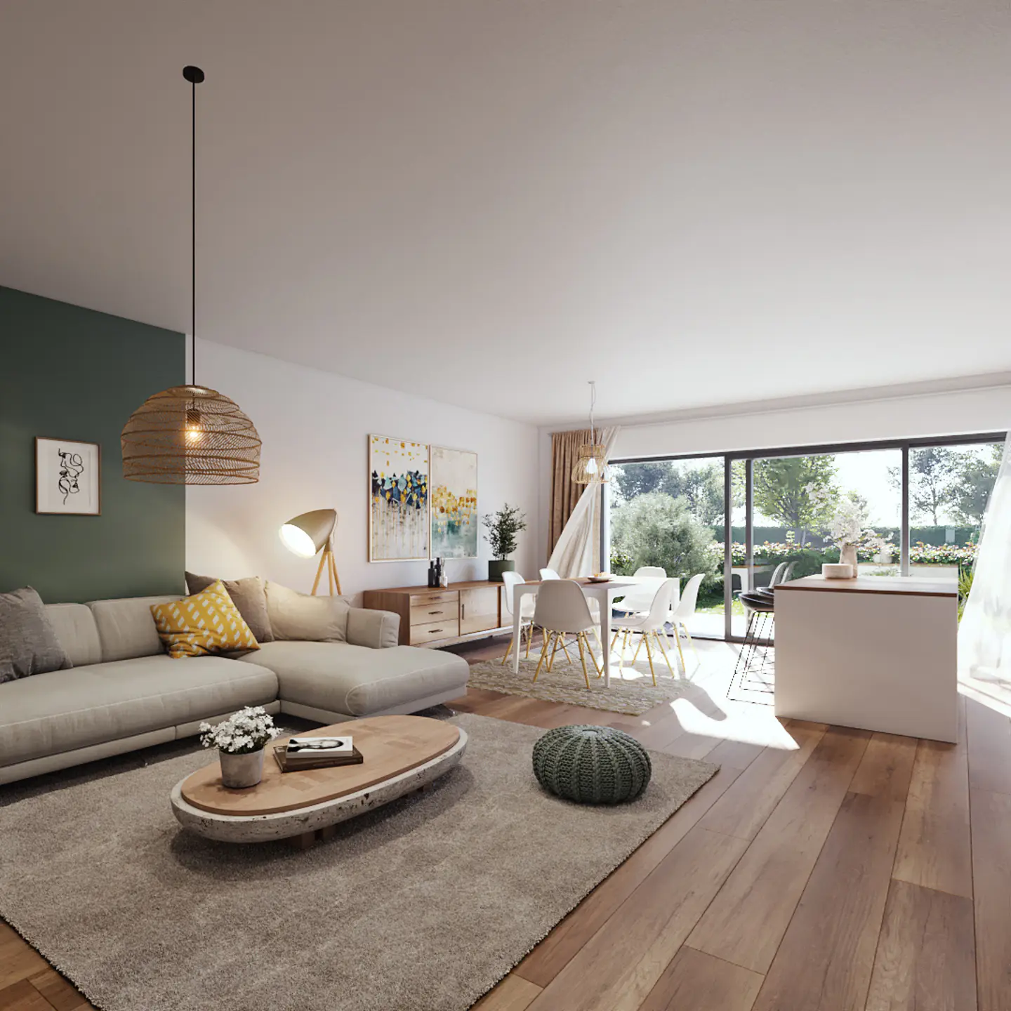 Picture 2 of 4 for Flat with one bedroom in Berchem-Sainte-Agathe