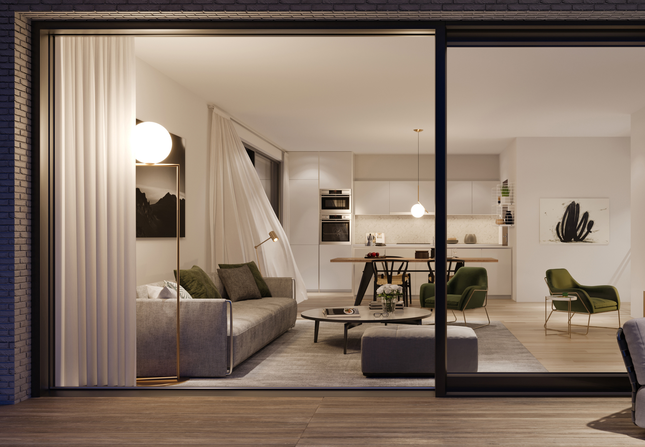 Picture 2 of 2 for Flat with one bedroom in Woluwe-Saint-Lambert