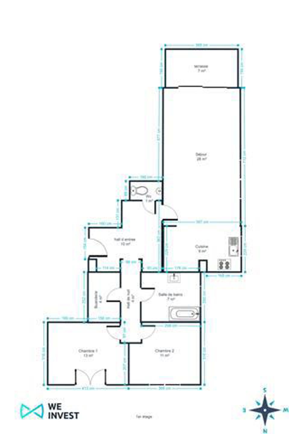 Photo 3 sur 3 pour Appartement de deux chambres à Waremme