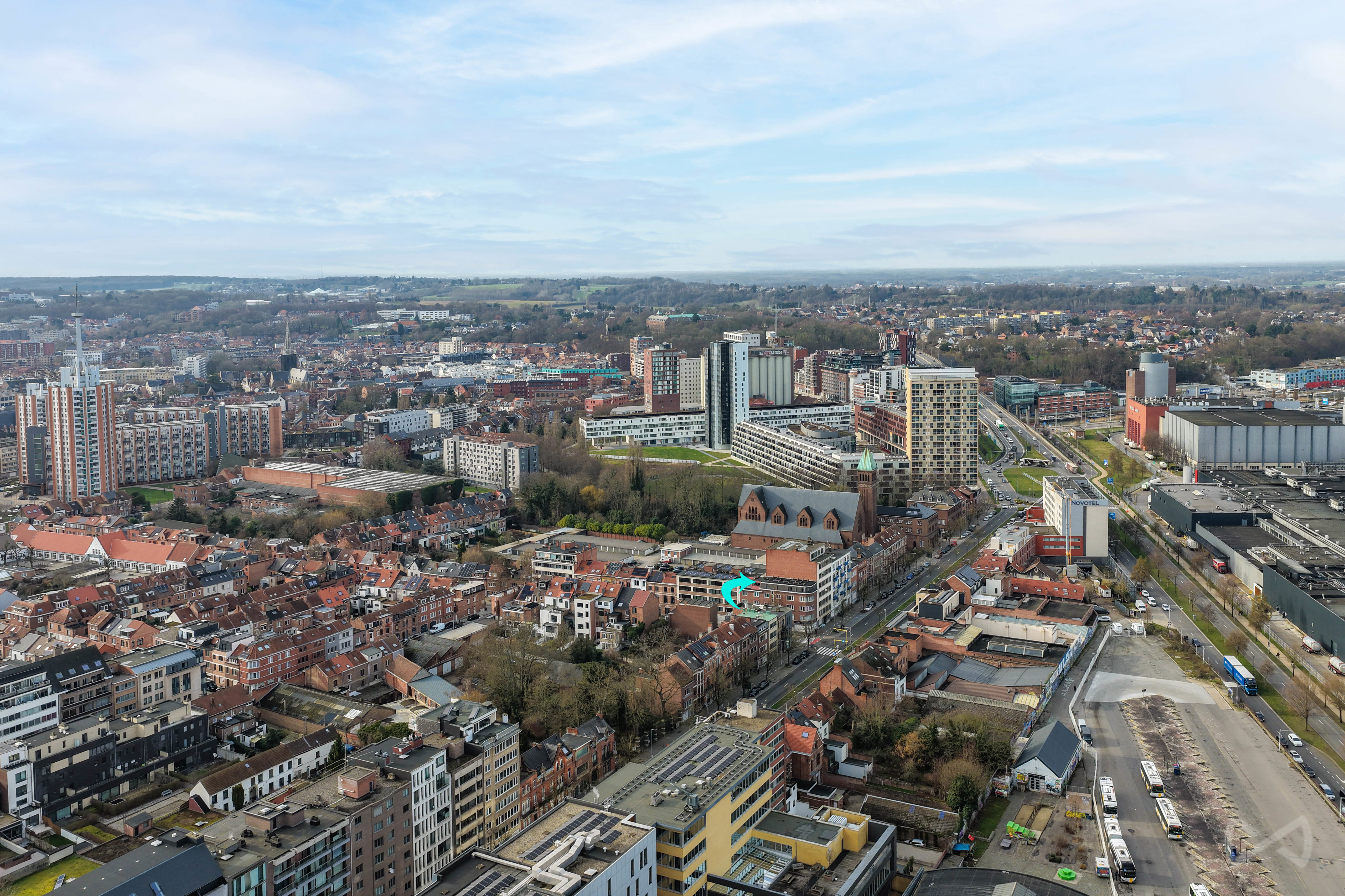 Photo 2 sur 2 pour Penthouse de deux chambres à Leuven