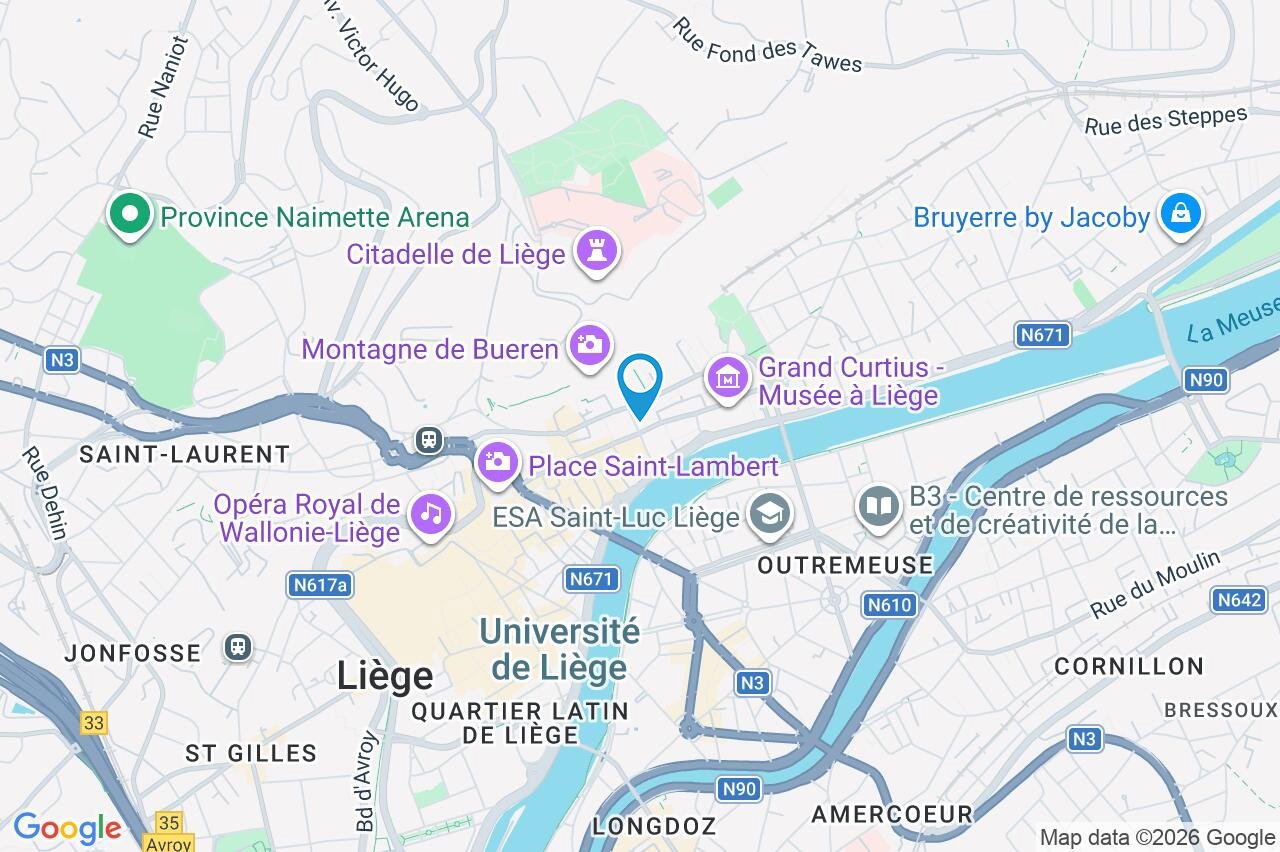 Picture 3 of 3 for Flat with one bedroom in Liège