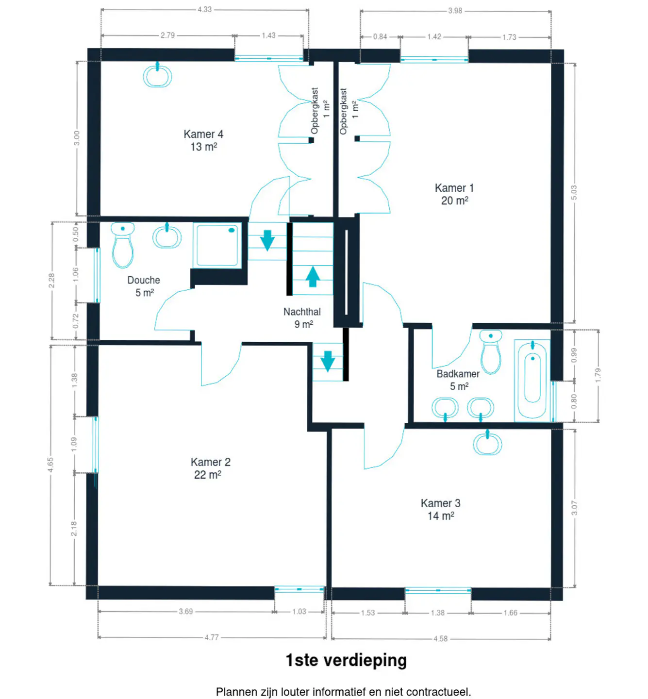 Photo 3 sur 4 pour Maison de quatre chambres à Overijse