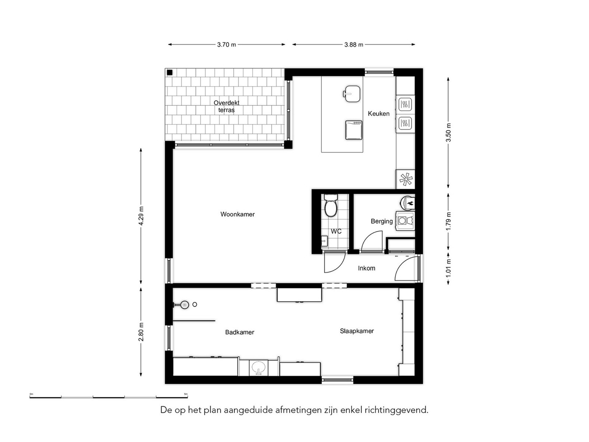 Foto 1 van 4 van Bungalow met één slaapkamer in Meerhout