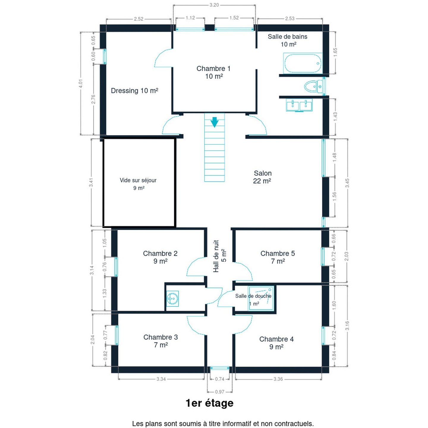 Photo 4 sur 4 pour Villa de cinq chambres à Avennes