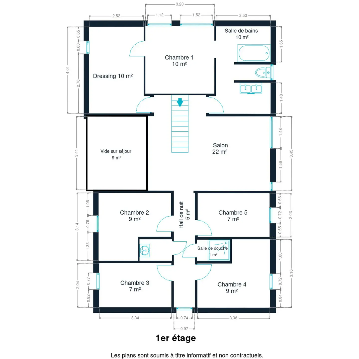 Photo 4 sur 4 pour Villa de cinq chambres à Avennes