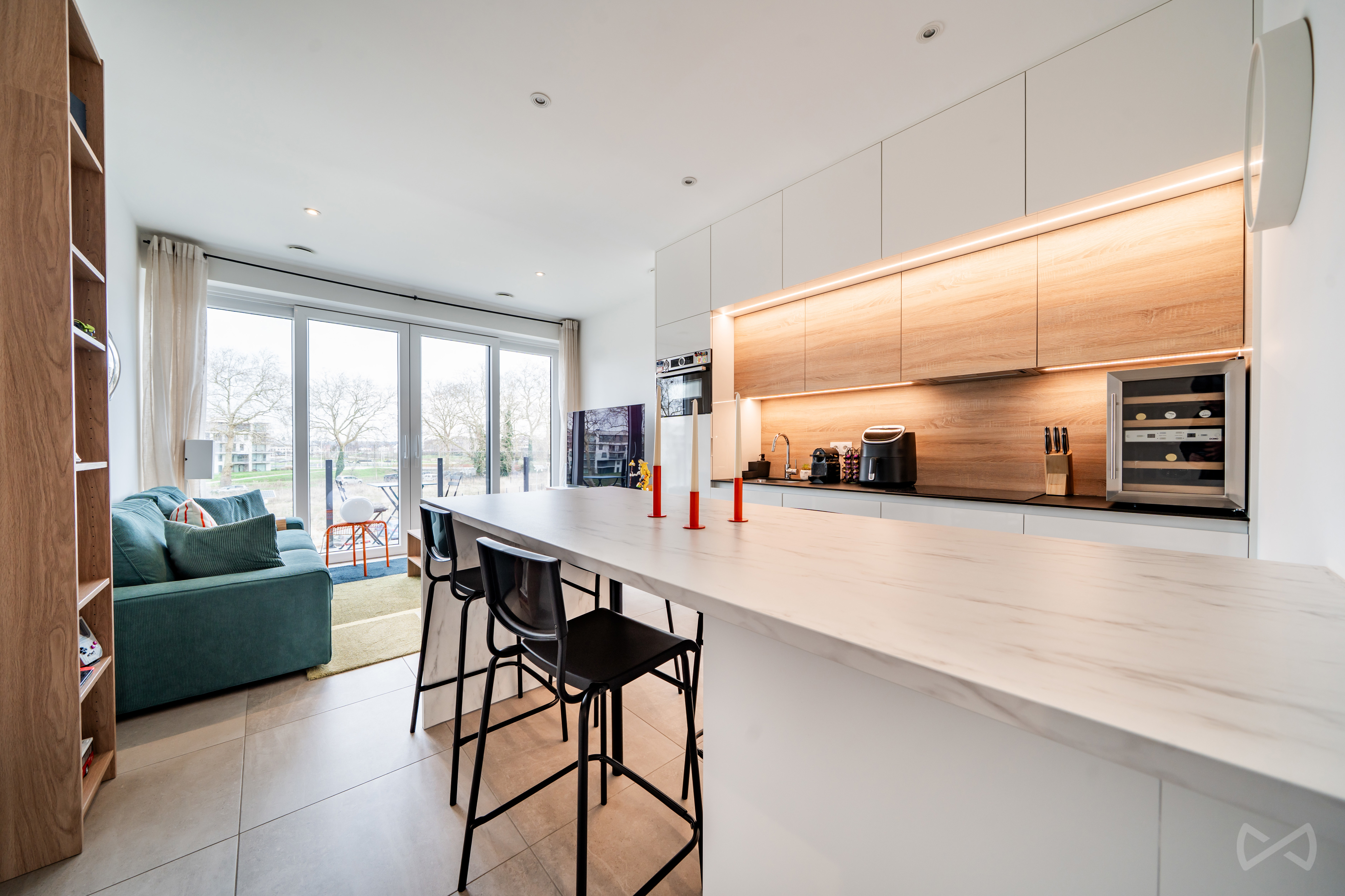 Picture 2 of 3 for Flat with one bedroom in Mons