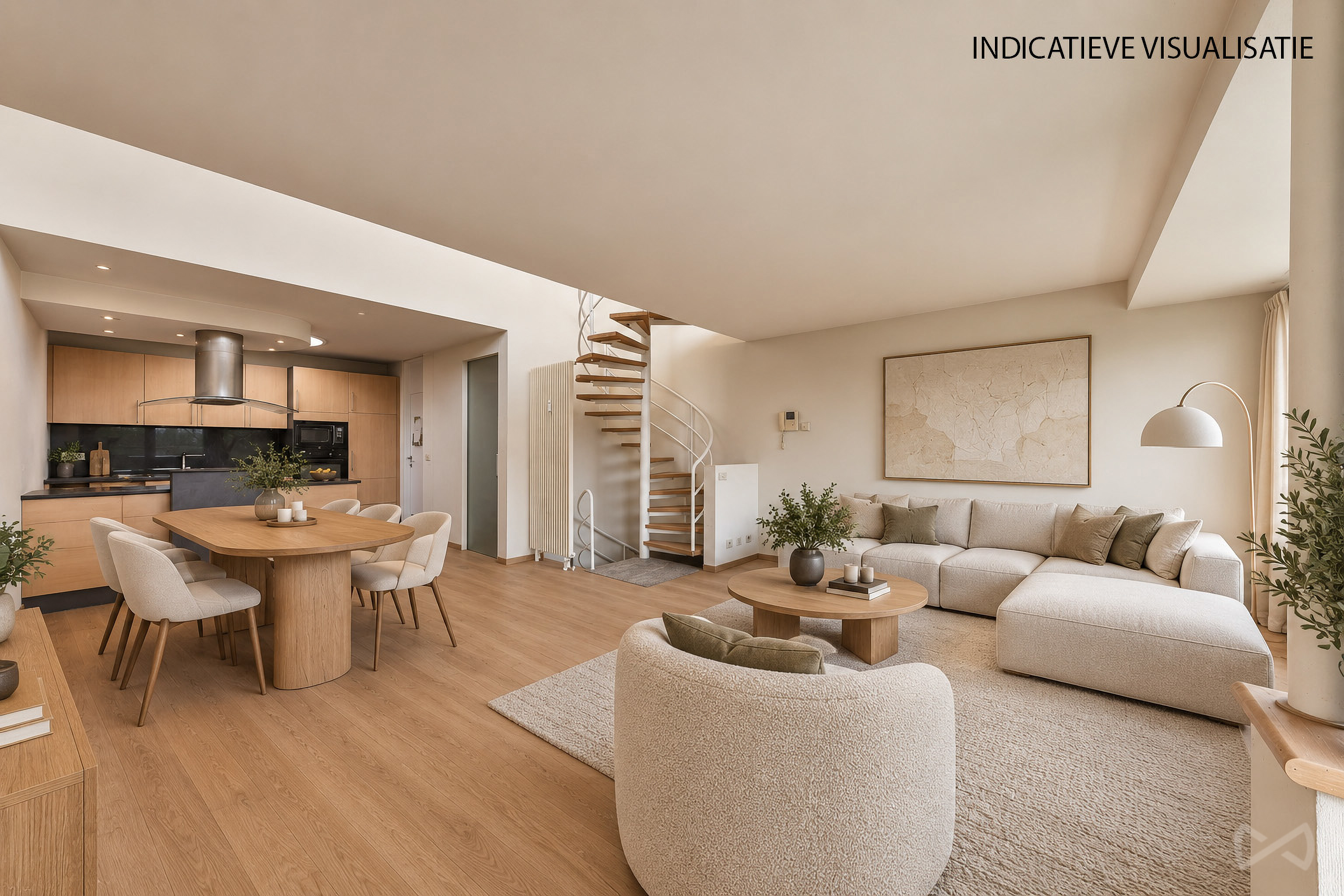 Picture 4 of 4 for Triplex with two bedrooms in Leuven