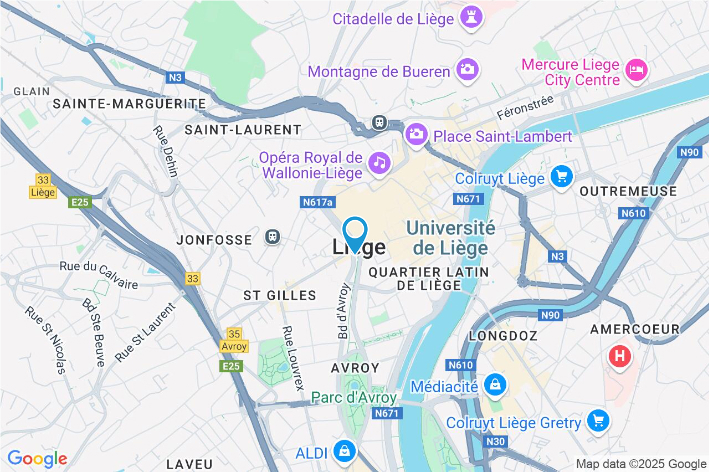 Picture 1 of 1 for Studio in Liège