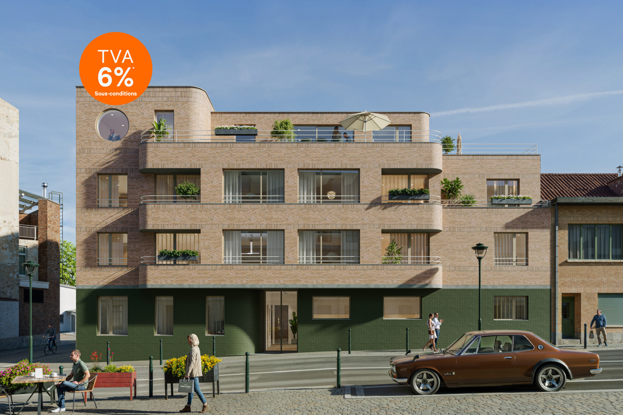Picture 1 of 5 for Flat with three bedrooms in Bruxelles