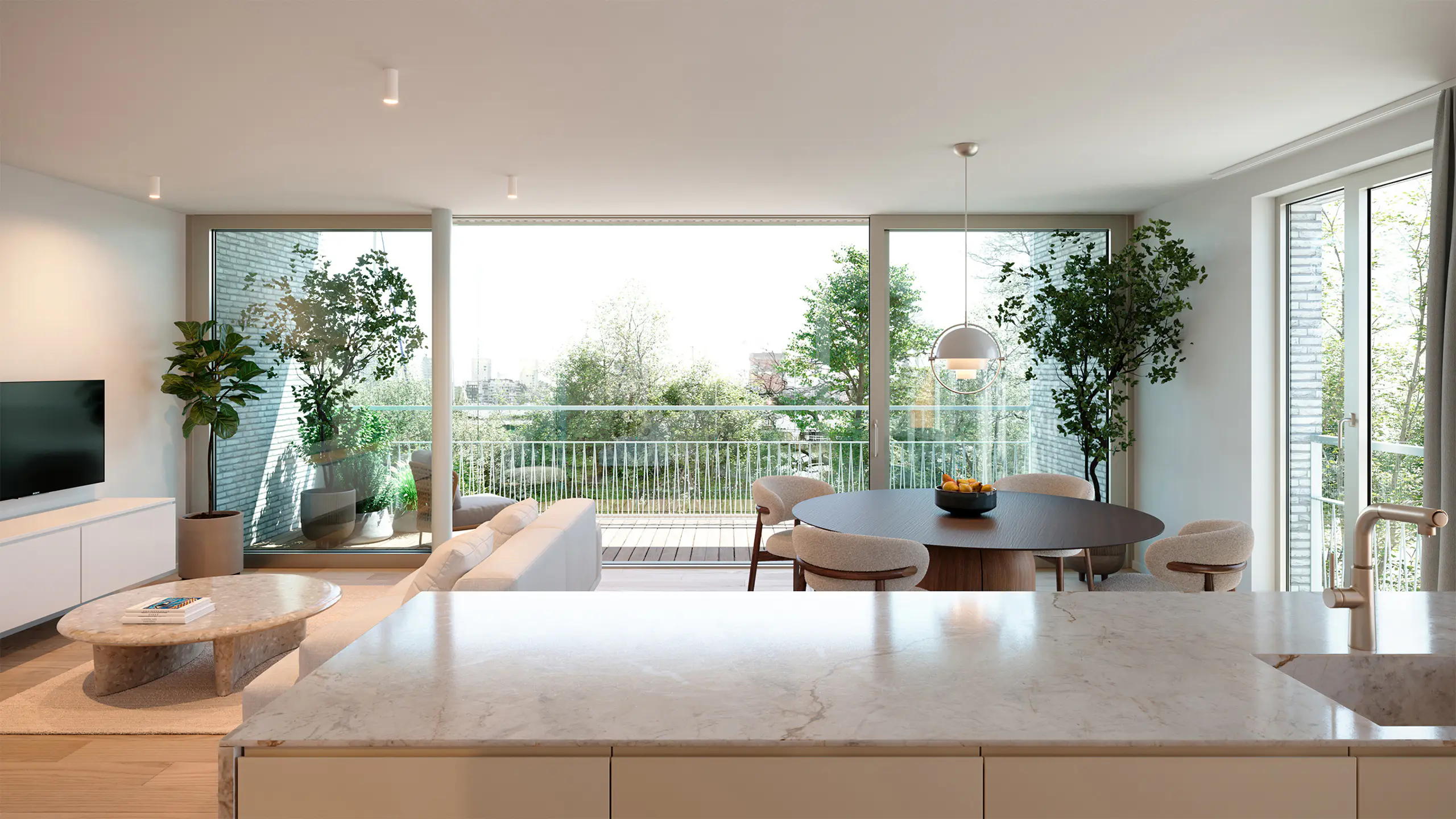 Picture 1 of 5 for Flat with two bedrooms in Antwerpen