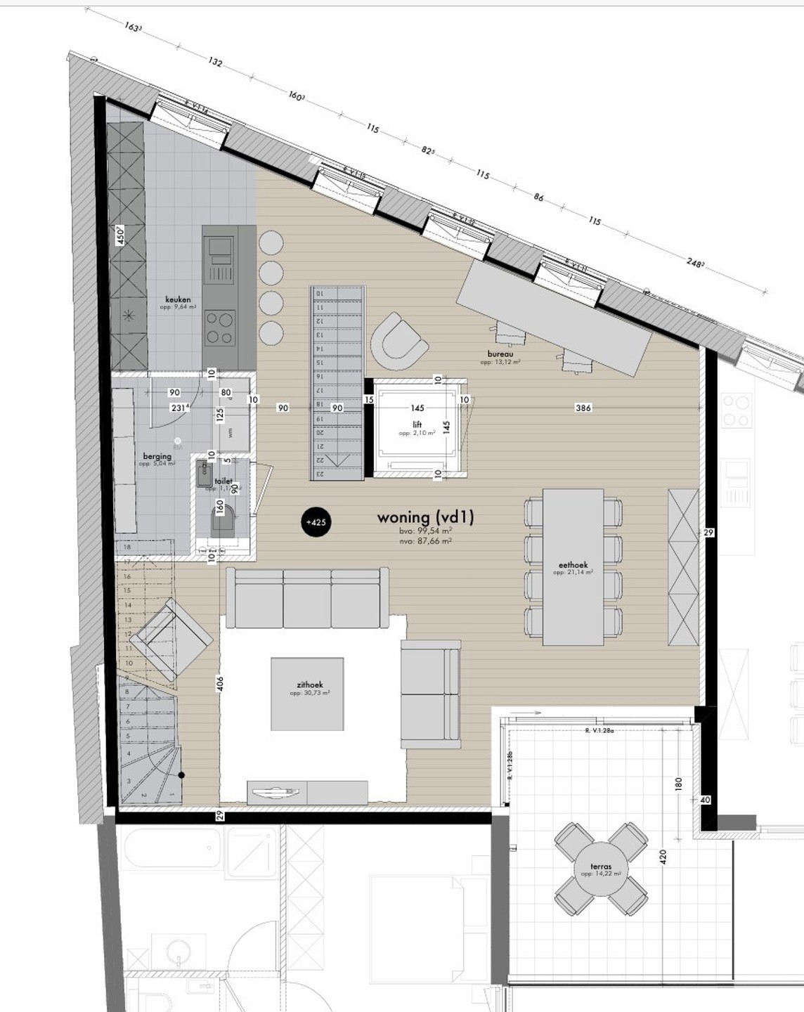 Picture 1 of 4 for Exceptional house with three bedrooms in Tienen