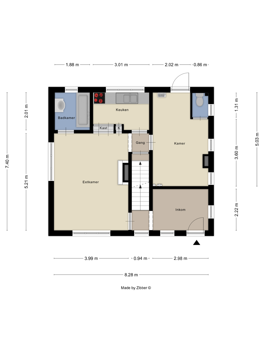 Photo 3 sur 4 pour Maison de trois chambres à Overijse