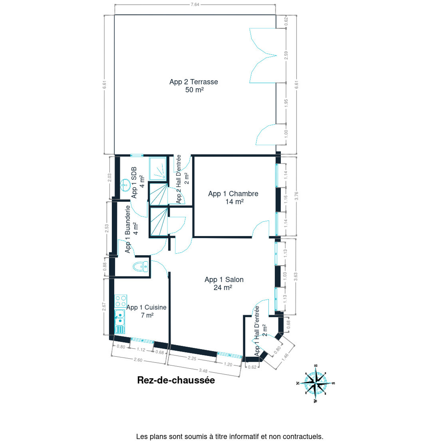 Photo 2 sur 4 pour Immeuble à appartements de trois chambres à PÉruwelz