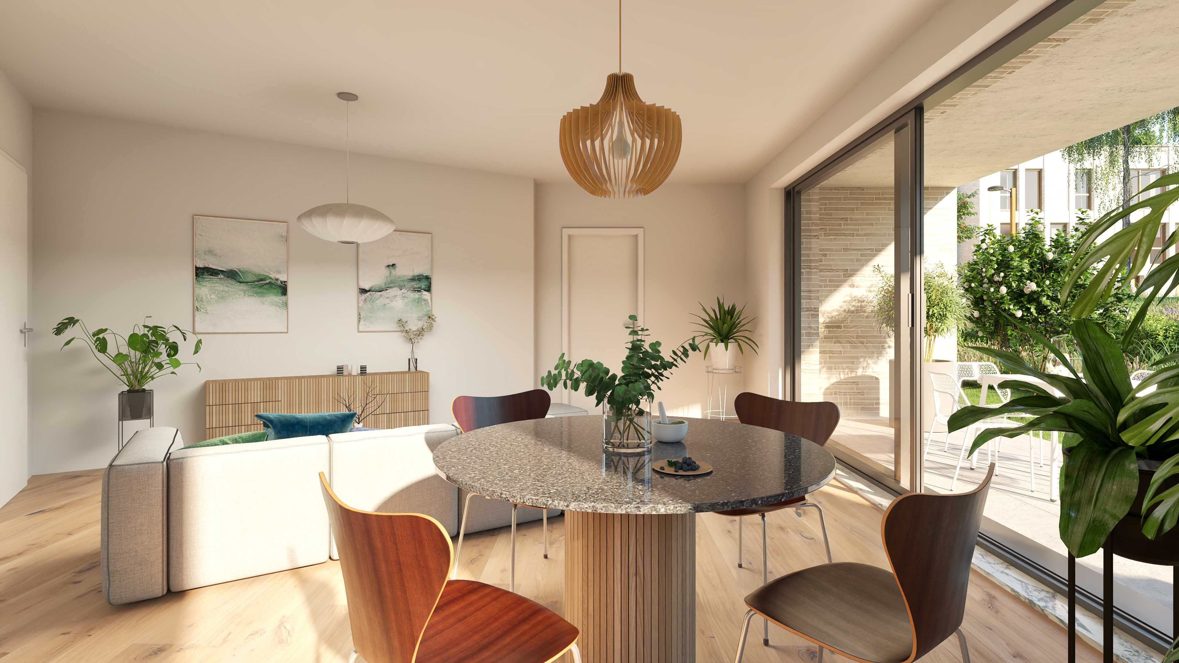 Picture 3 of 3 for Flat with three bedrooms in Ukkel