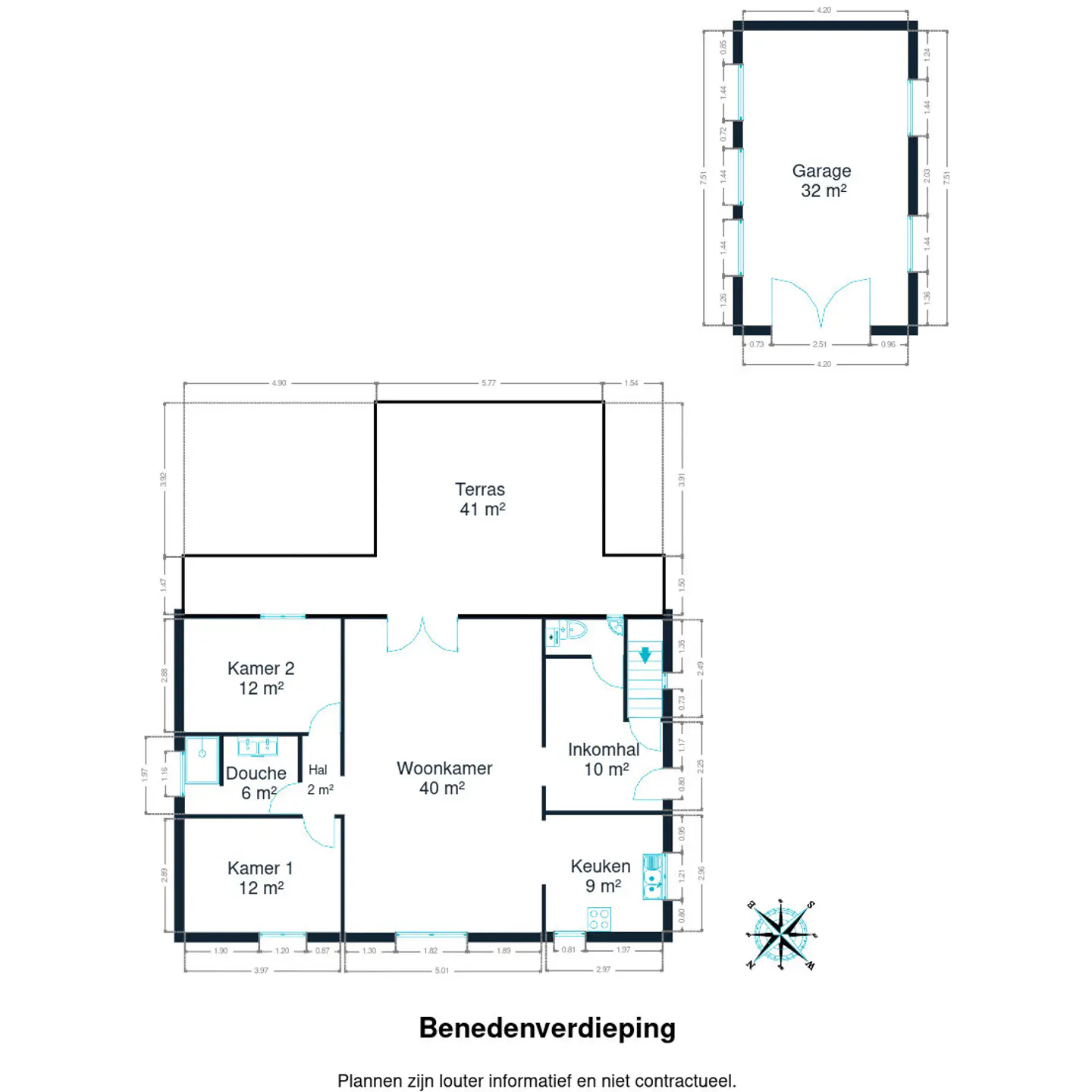 Picture 3 of 4 for House with two bedrooms in Deux-acren