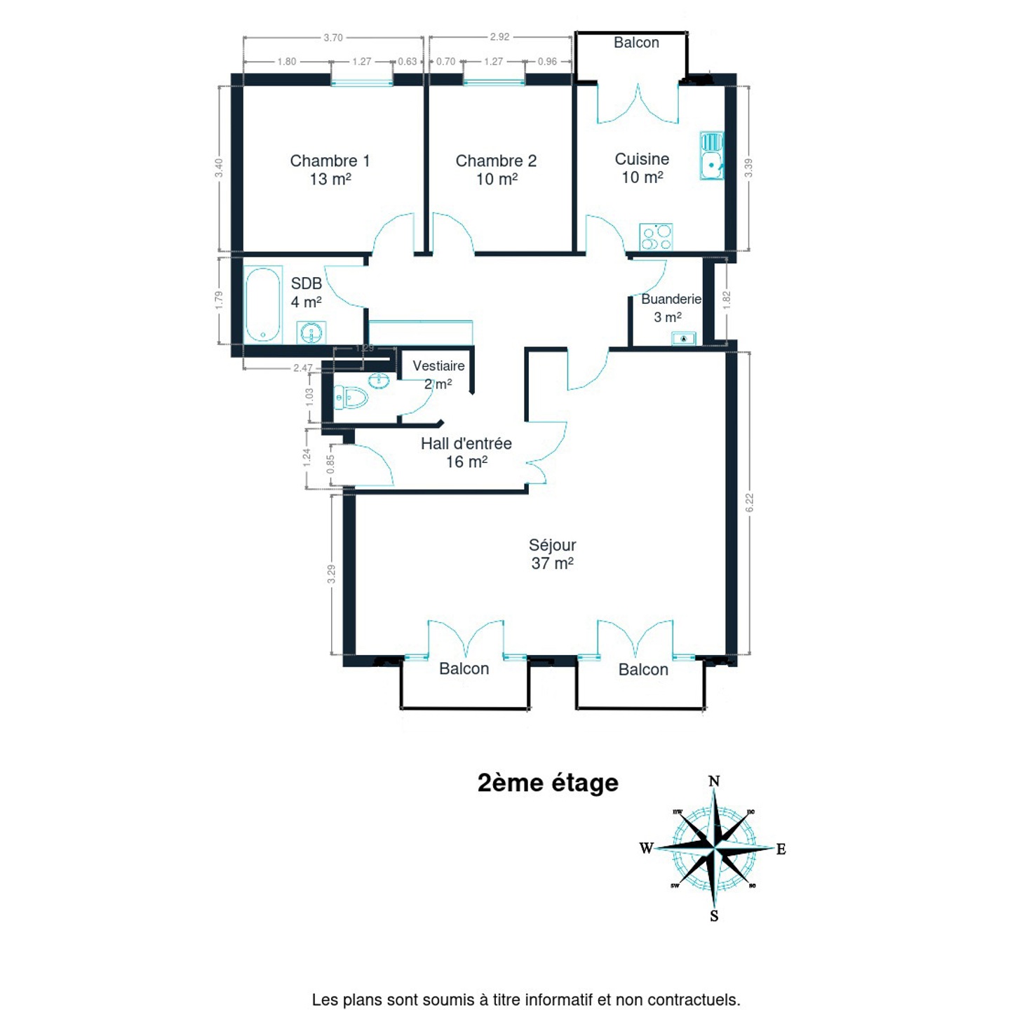 Picture 4 of 4 for Flat with two bedrooms in Arlon