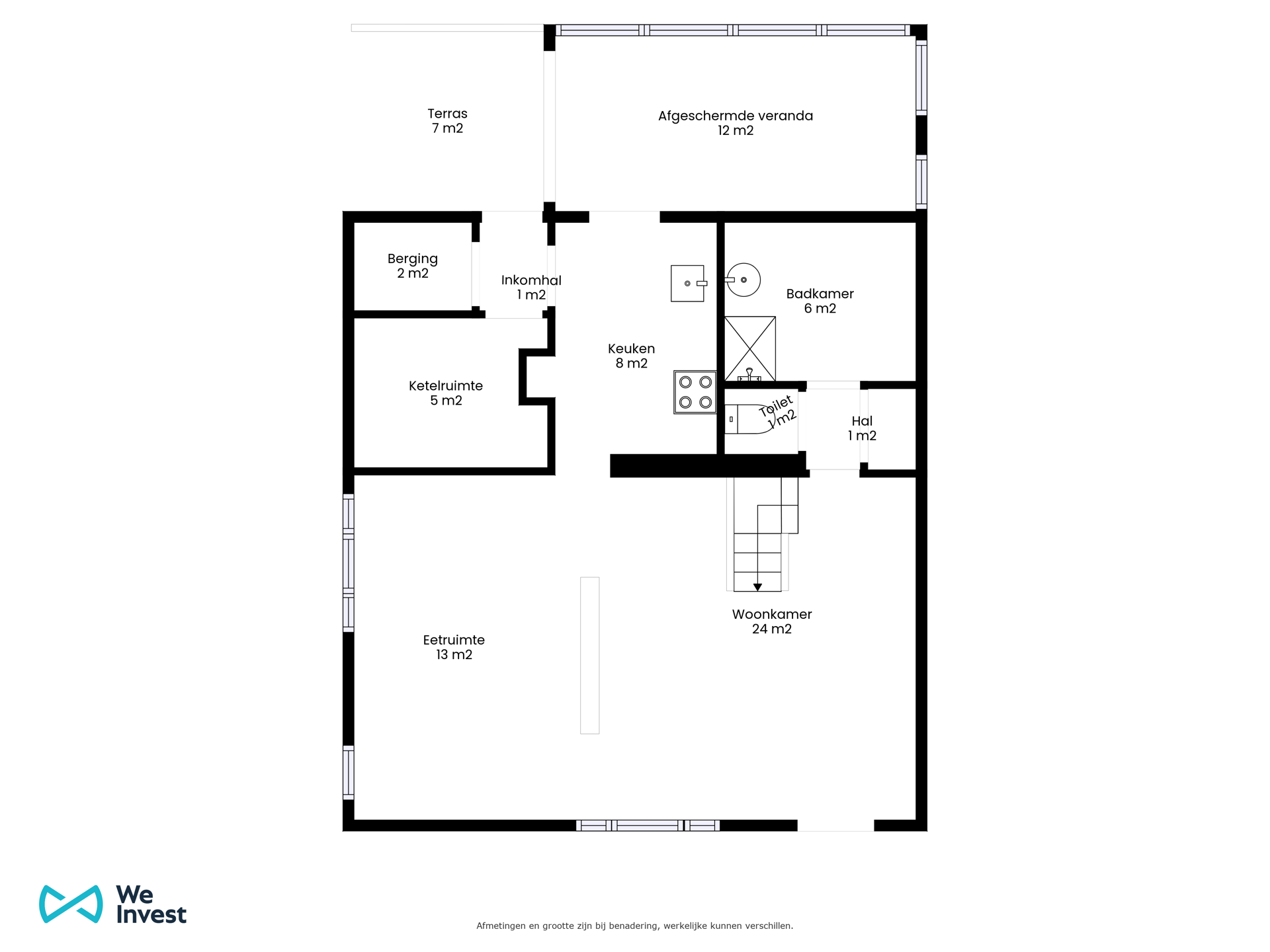Picture 1 of 2 for House with three bedrooms in Overijse