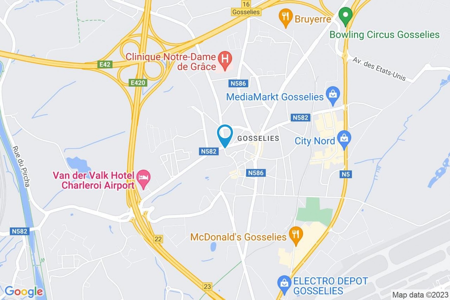 Photo 2 sur 2 pour Rez-de-chaussée d'une chambre à Gosselies