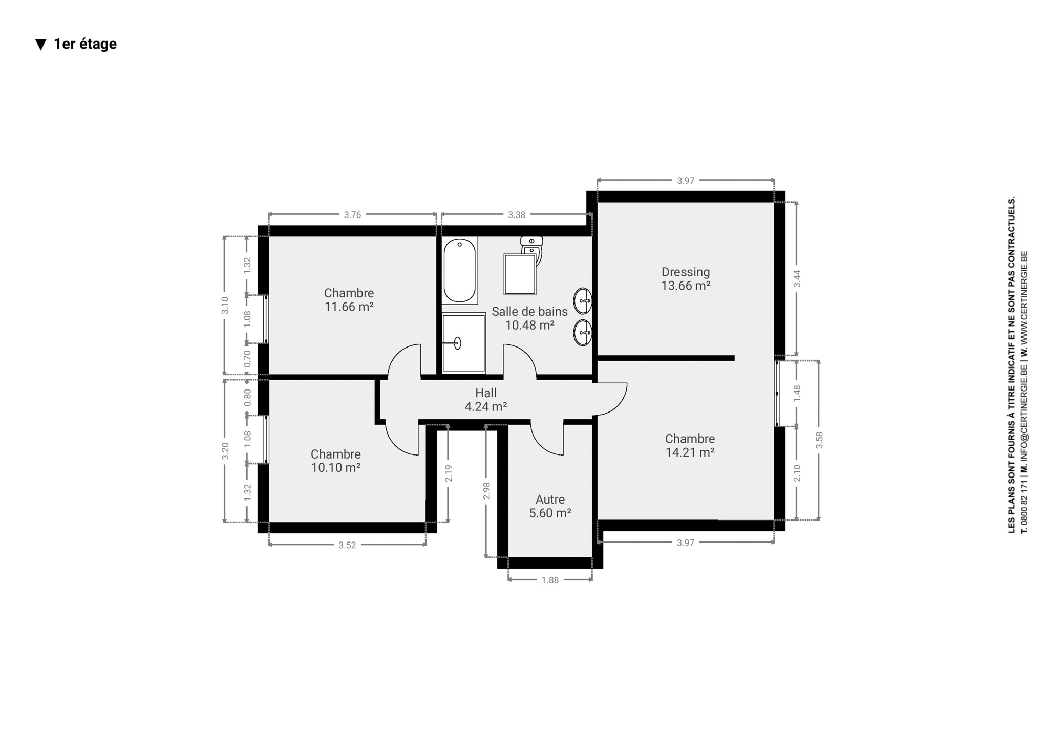 Picture 2 of 2 for Villa with three bedrooms in Enghien