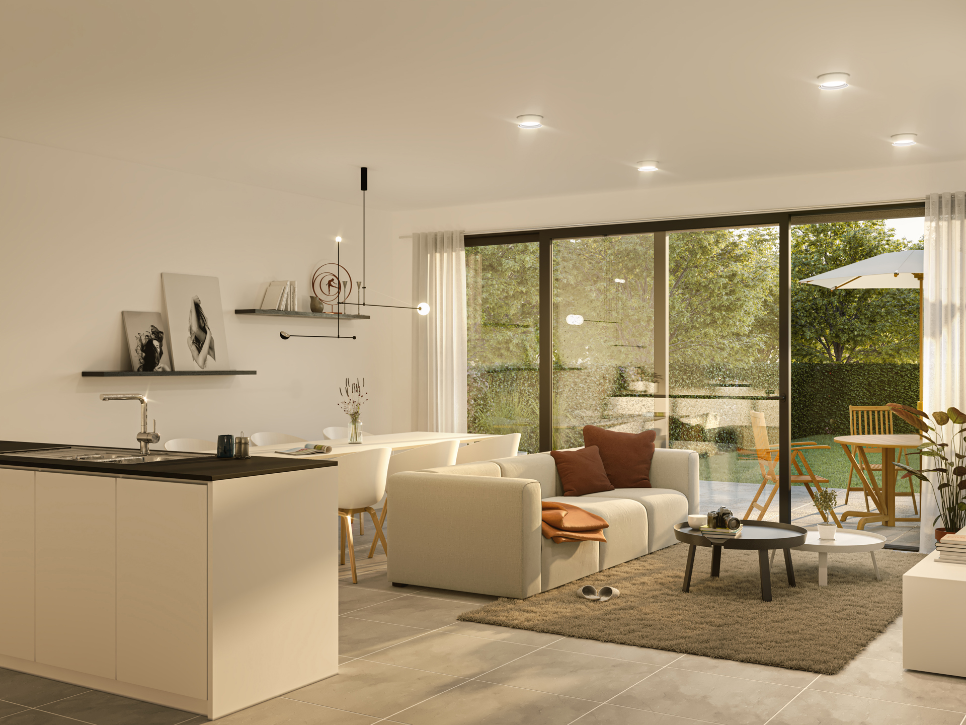 Picture 2 of 3 for Penthouse with three bedrooms in Evere