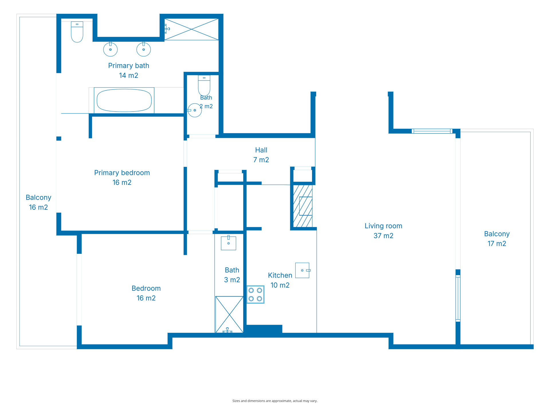 Picture 4 of 4 for Penthouse with two bedrooms in Bruxelles