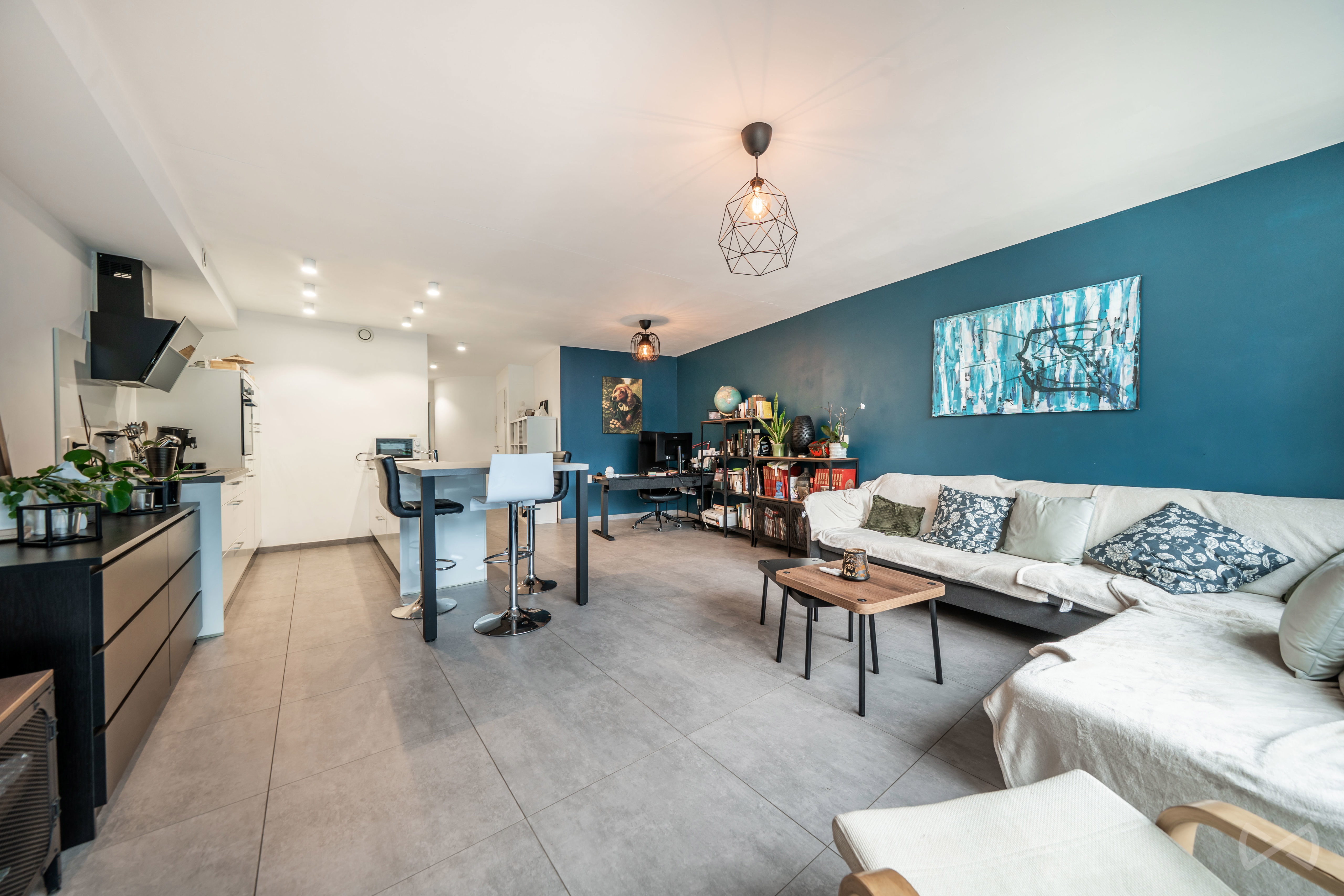 Foto 1 van 4 van Gelijkvloerse verdieping met één slaapkamer in Malmedy
