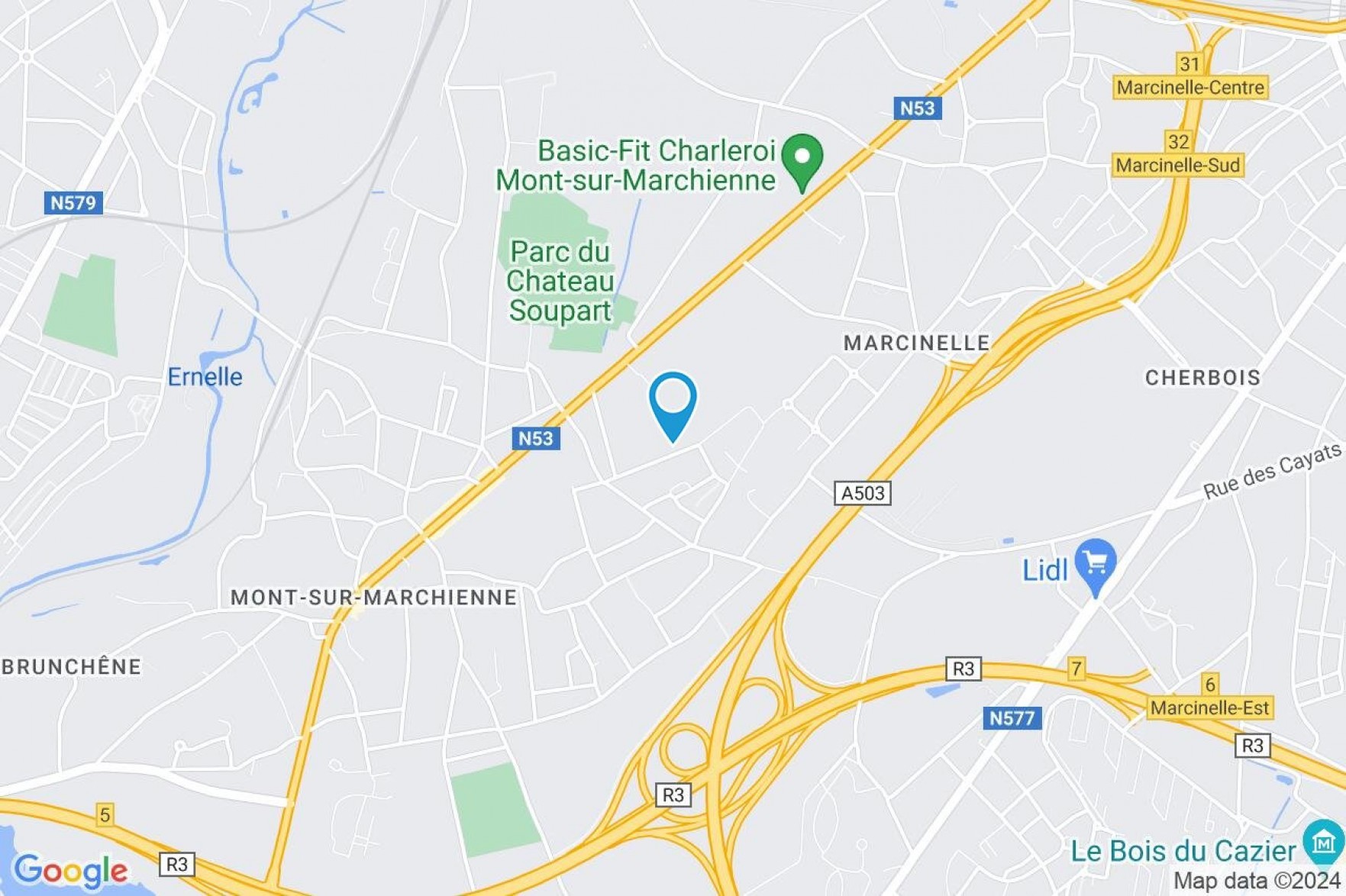 Picture 1 of 1 for House with four bedrooms in Mont-sur-marchienne