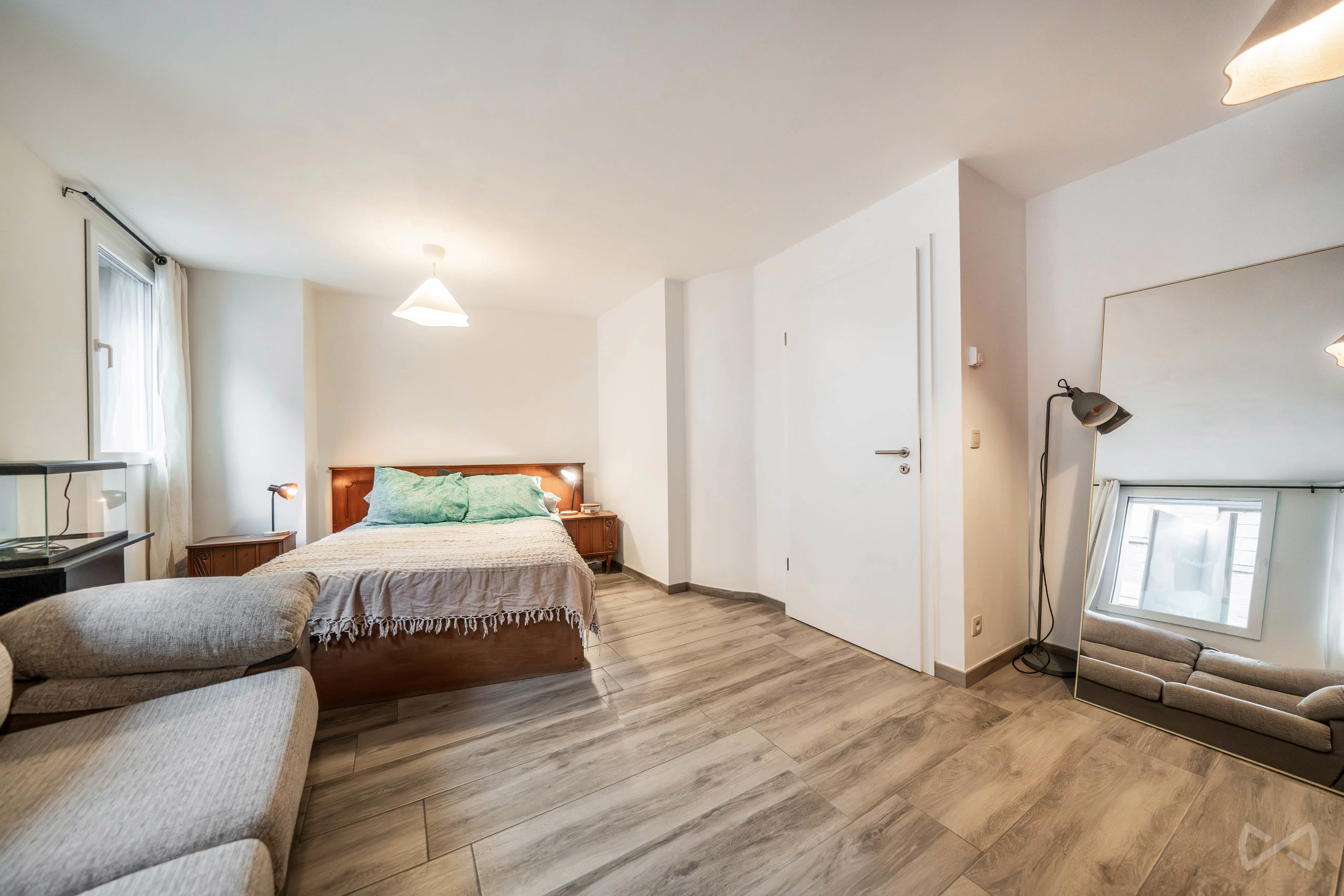 Foto 2 van 4 van Gelijkvloerse verdieping met één slaapkamer in Malmedy