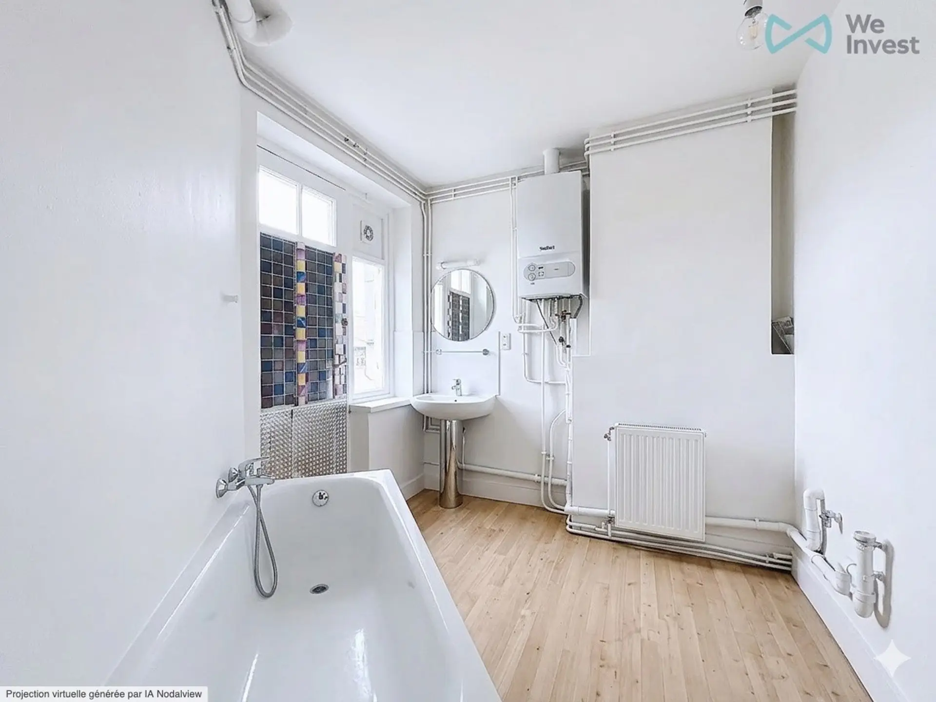 Photo 4 sur 4 pour Immeuble à appartements de six chambres à Jette