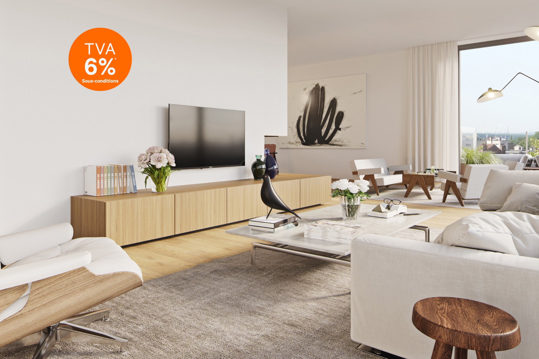 Picture 1 of 5 for Flat with three bedrooms in Woluwe-Saint-Lambert