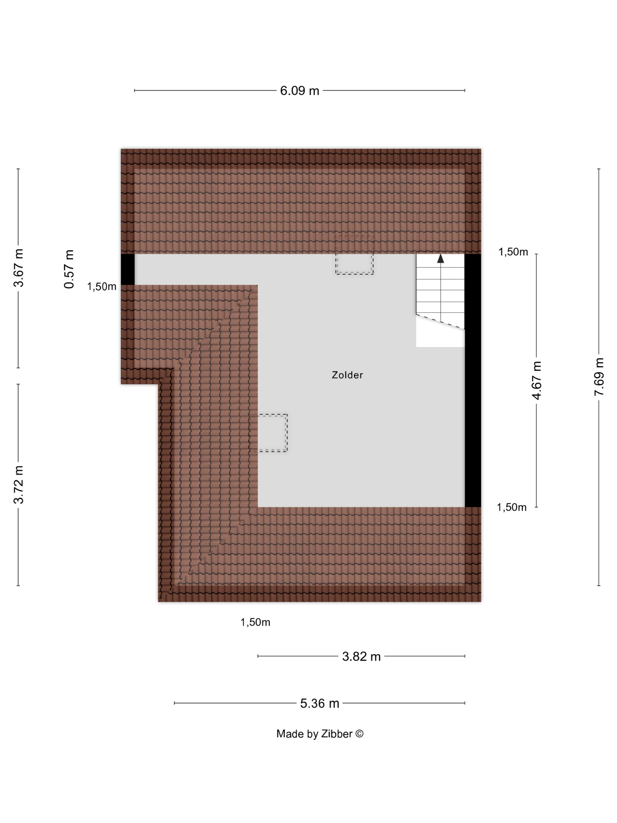 Picture 4 of 4 for House with three bedrooms in Evergem